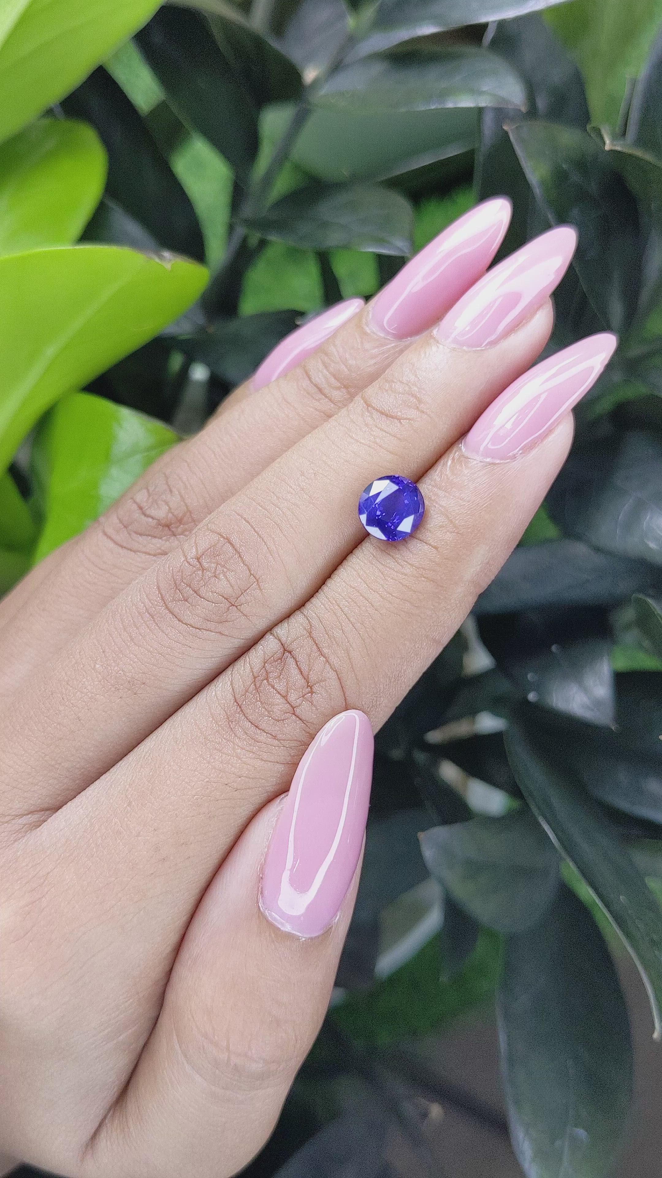 2.31 Ct. Color Change Sapphire from Tanzania Size Video