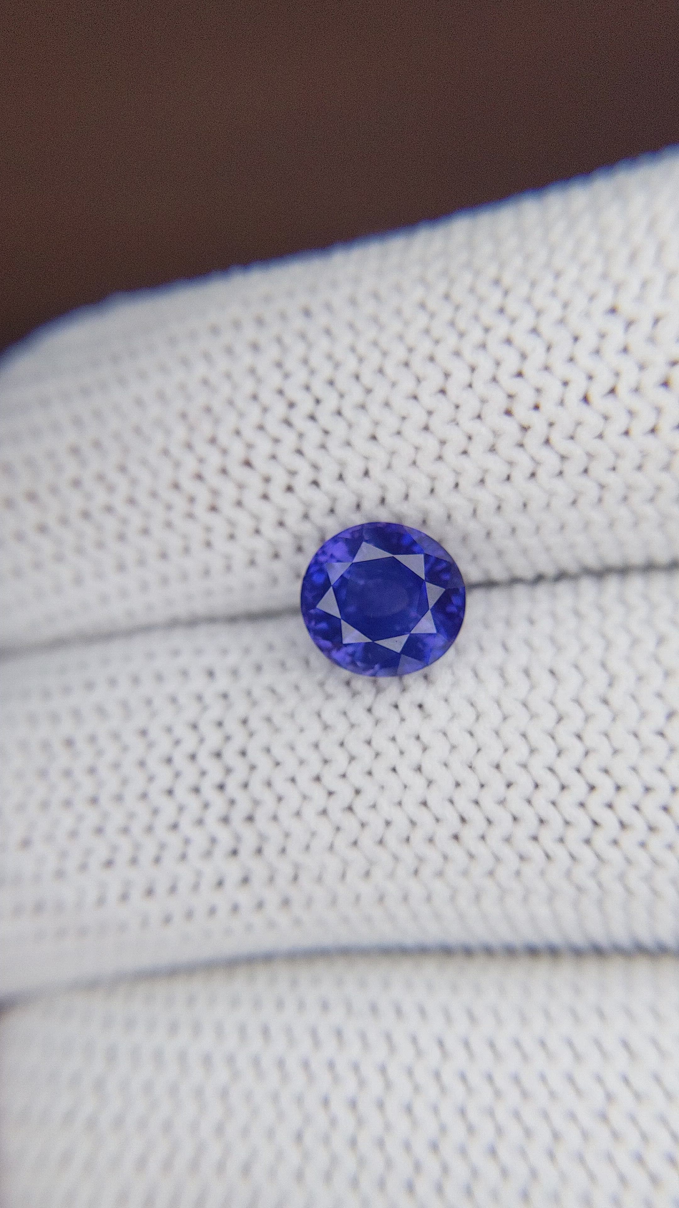 2.31 Ct. Color Change Sapphire from Tanzania Size Video
