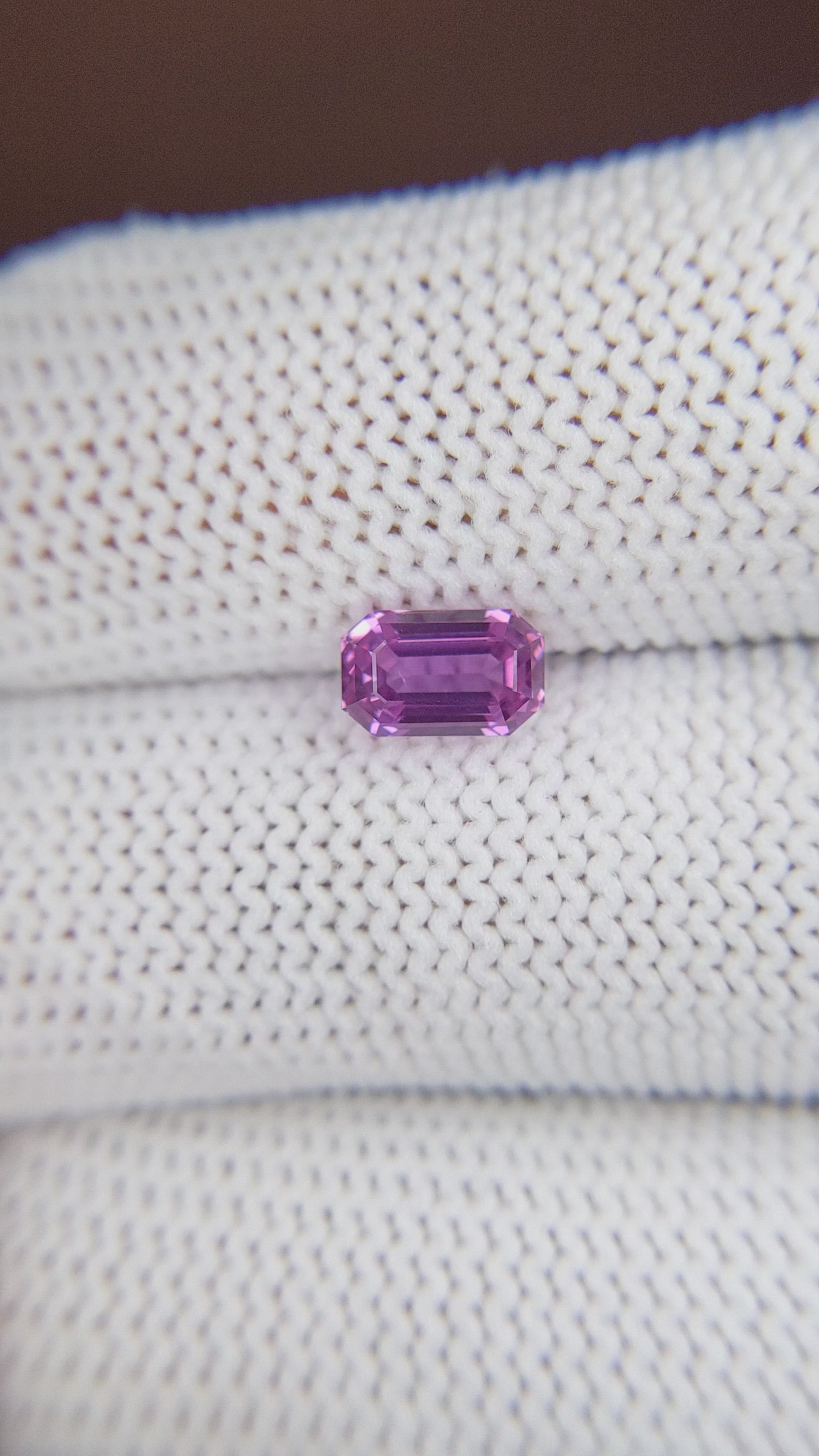 1.50 Ct. Purple Sapphire from Tanzania Size Video