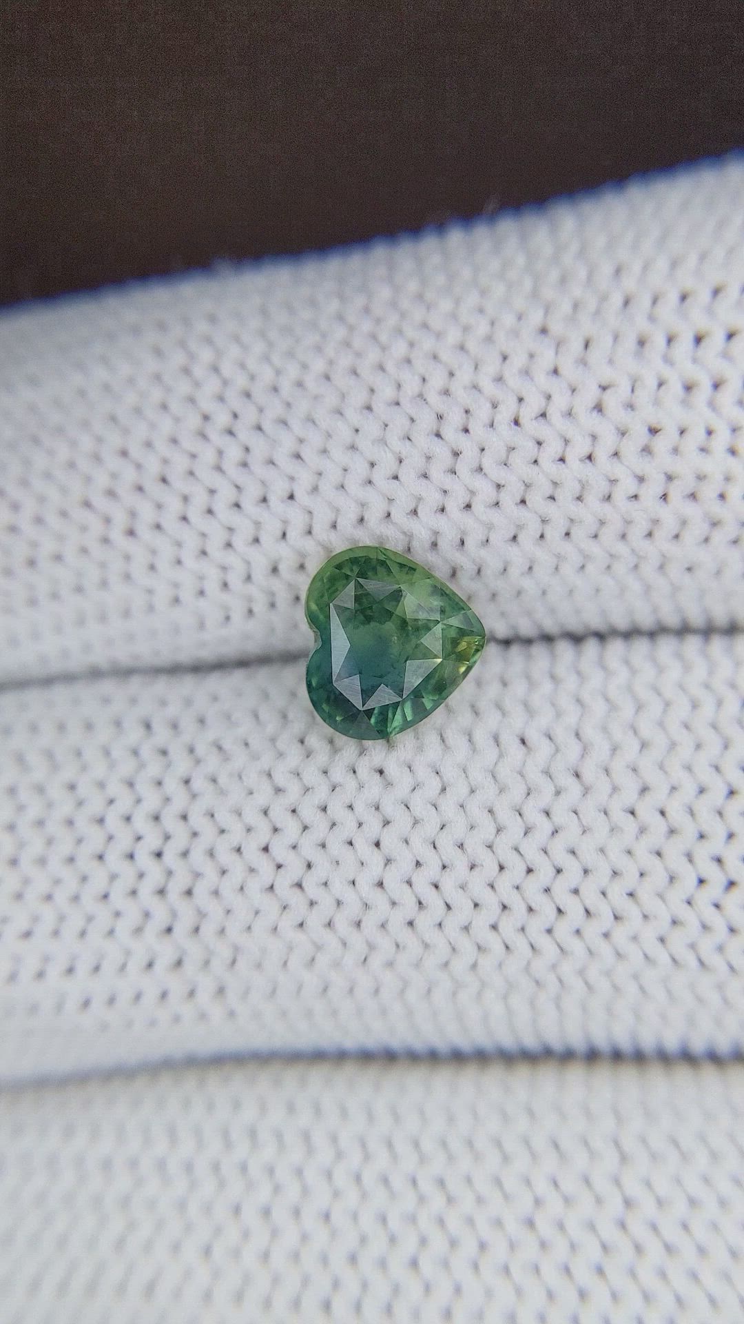 2.04 Ct. Bi Color Sapphire from Madagascar Size Video