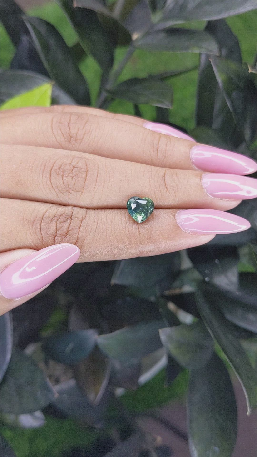 2.04 Ct. Bi Color Sapphire from Madagascar Size Video