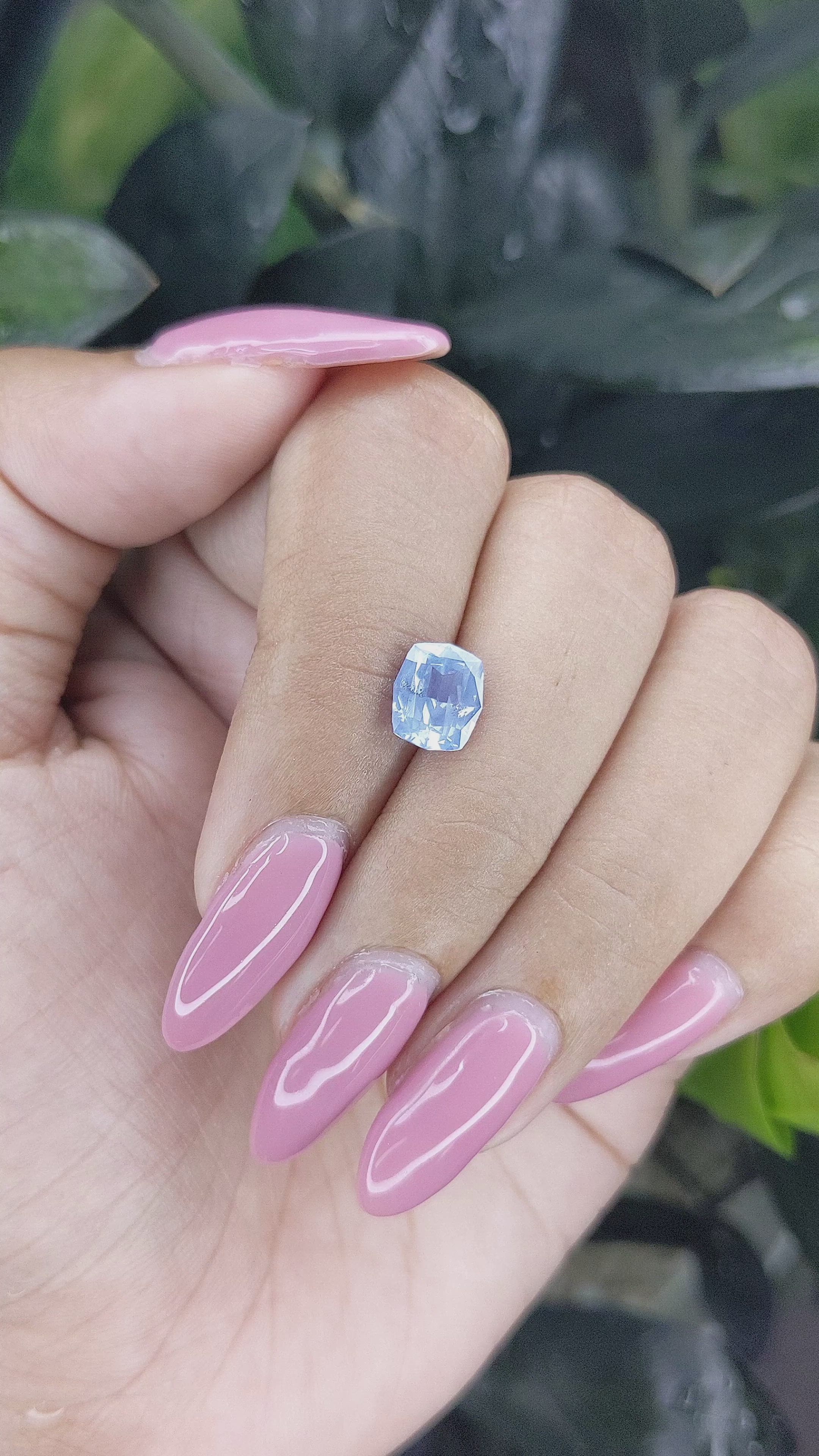 1.82 Ct. Blue Sapphire from Ceylon (Sri Lanka) Size Video