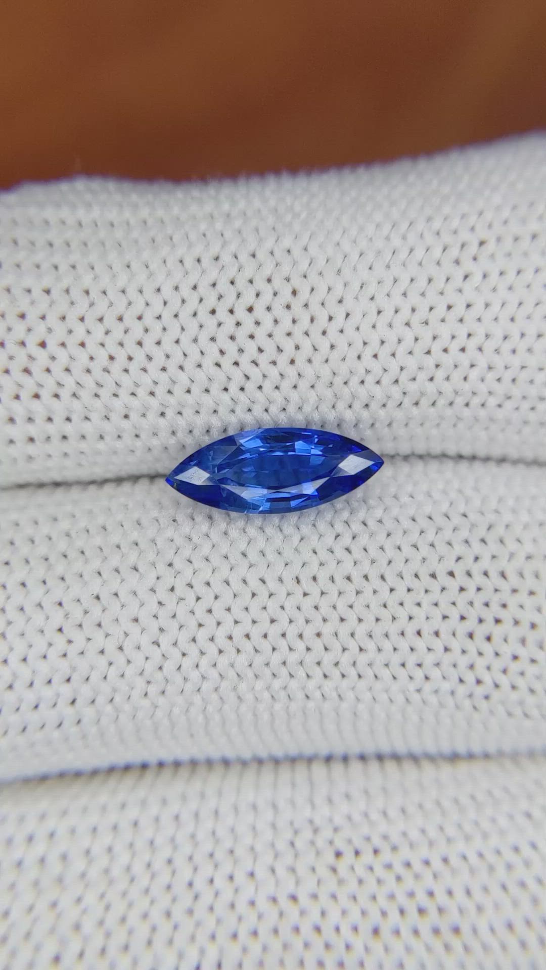1.96 Ct. Blue Sapphire from Ceylon (Sri Lanka) Size Video