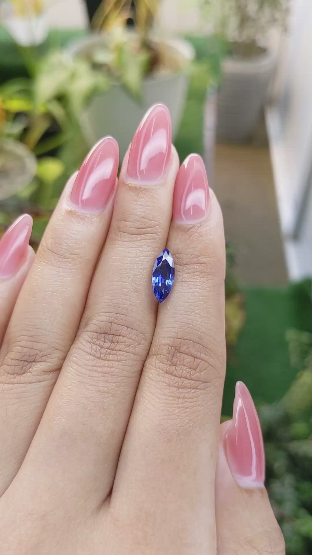 1.96 Ct. Blue Sapphire from Ceylon (Sri Lanka) Size Video