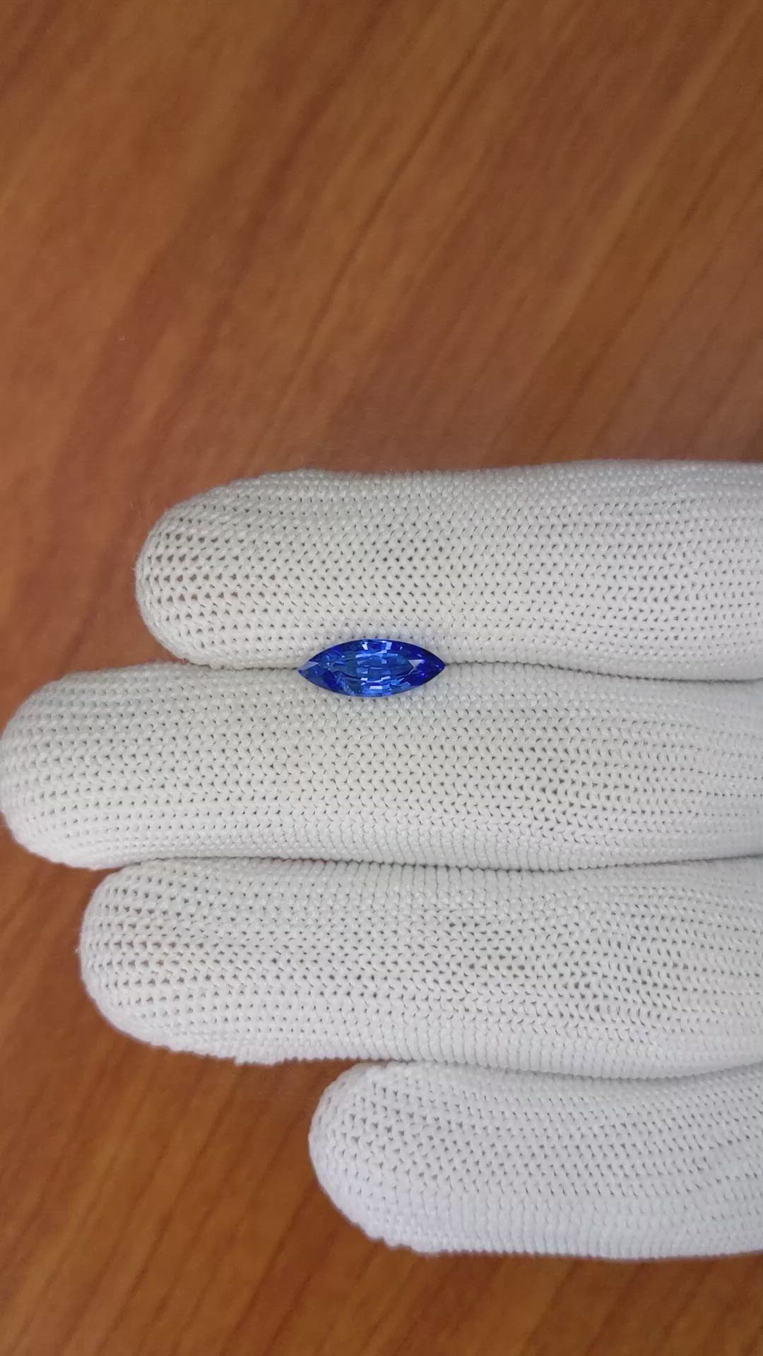 1.96 Ct. Blue Sapphire from Ceylon (Sri Lanka) Size Video