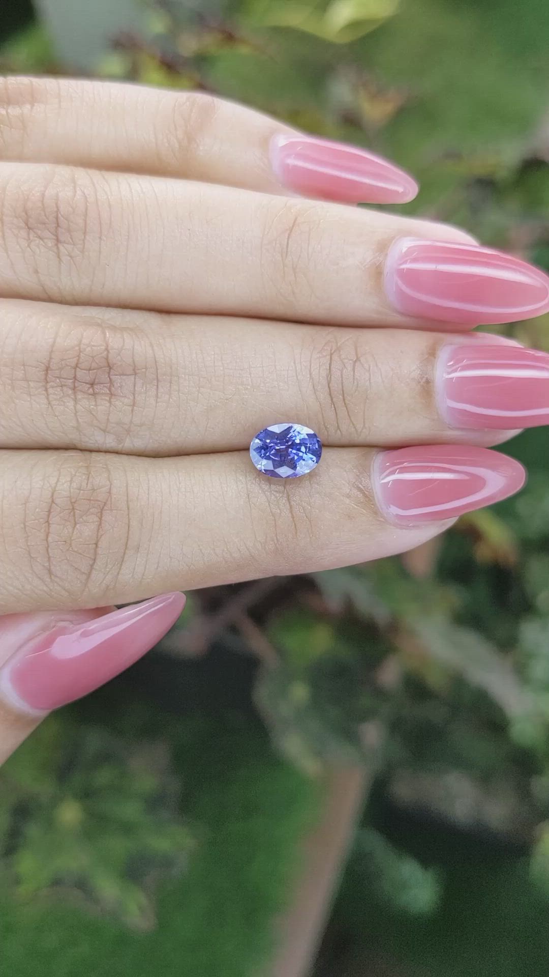 1.89 Ct. Blue Sapphire from Ceylon (Sri Lanka) Size Video