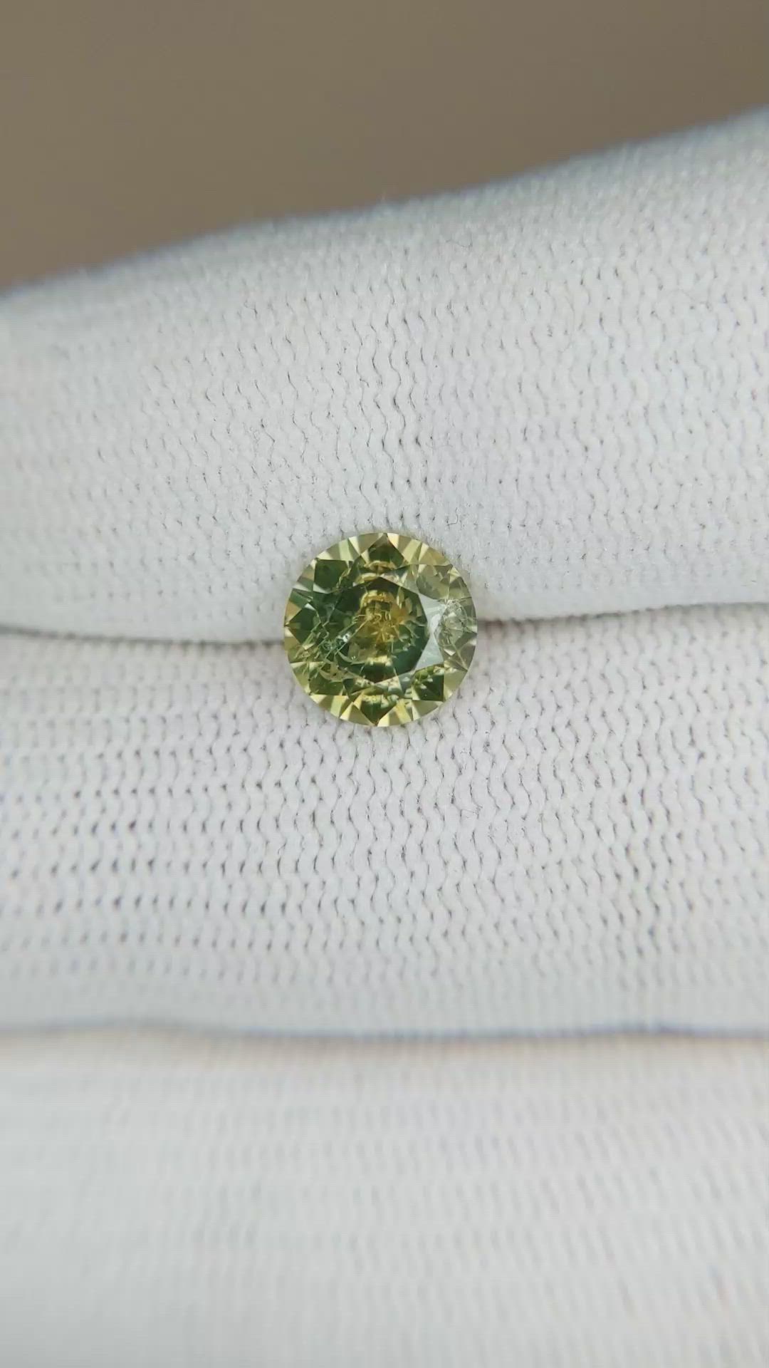 1.96 Ct. Bi Color Sapphire from Montana Size Video