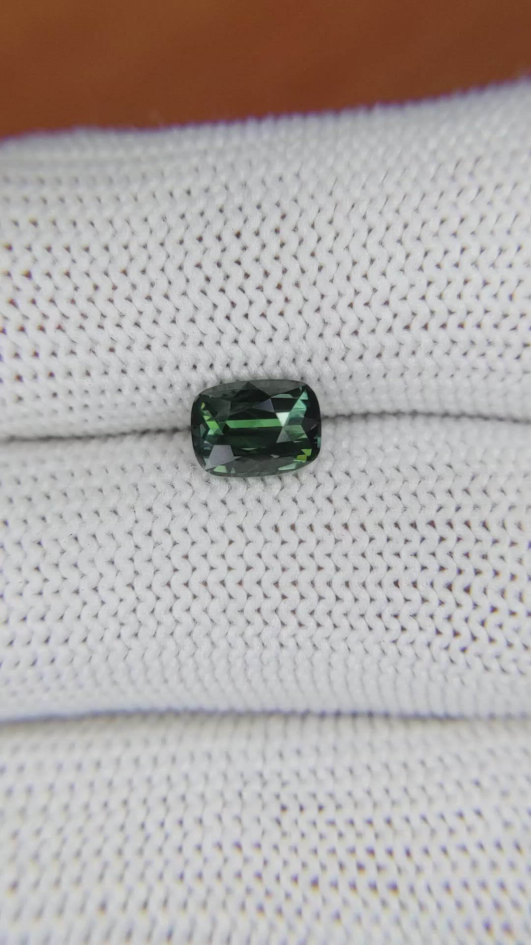 1.50 Ct. Green Sapphire from Madagascar Size Video