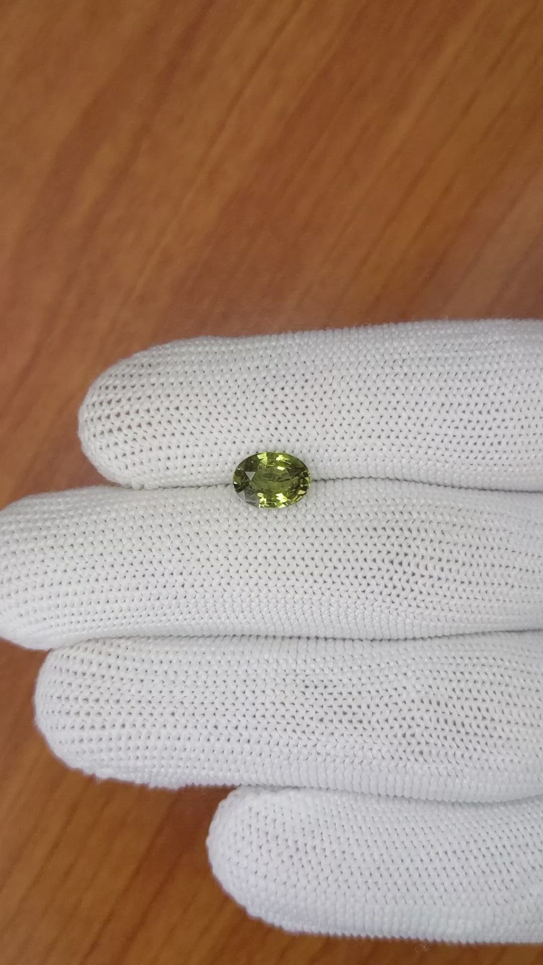 1.56 Ct. Color Change Sapphire from Ceylon (Sri Lanka) Size Video