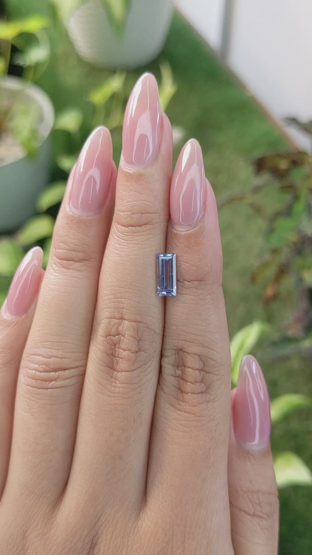 1.31 Ct. Blue Sapphire from Ceylon (Sri Lanka) Size Video