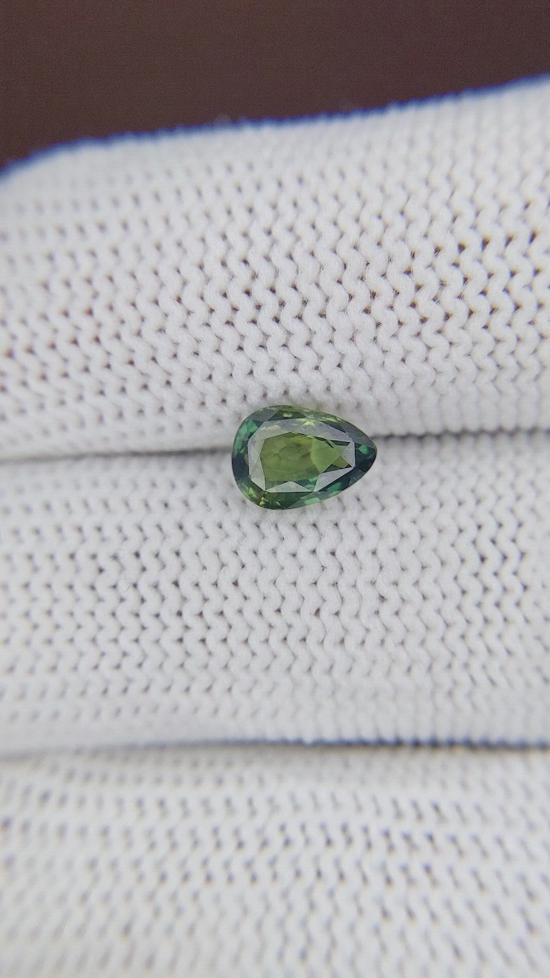1.51 Ct. Bluish Green Sapphire from Australia Size Video