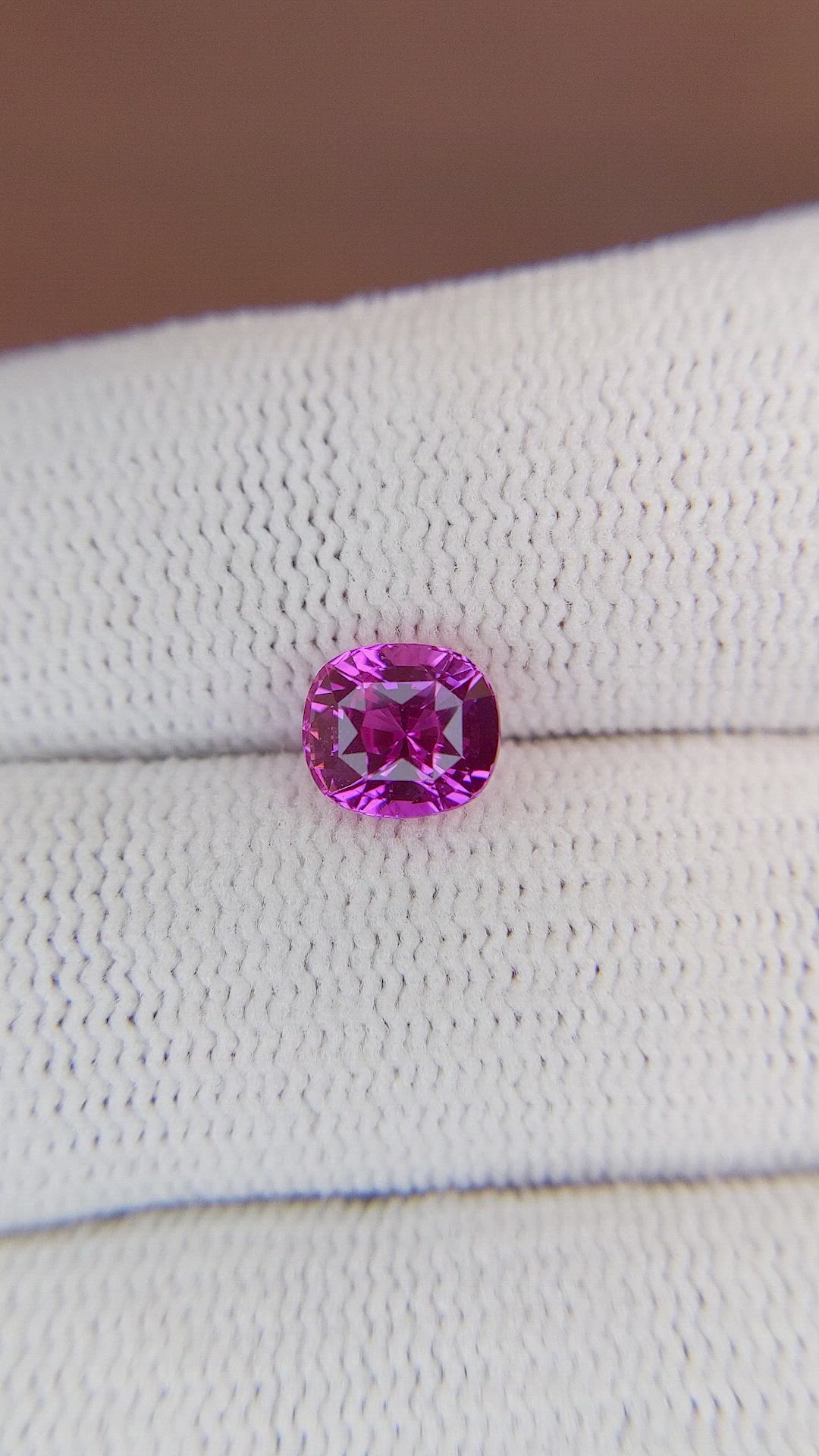 1.72 Ct. Purplish Pink Sapphire from Madagascar Size Video