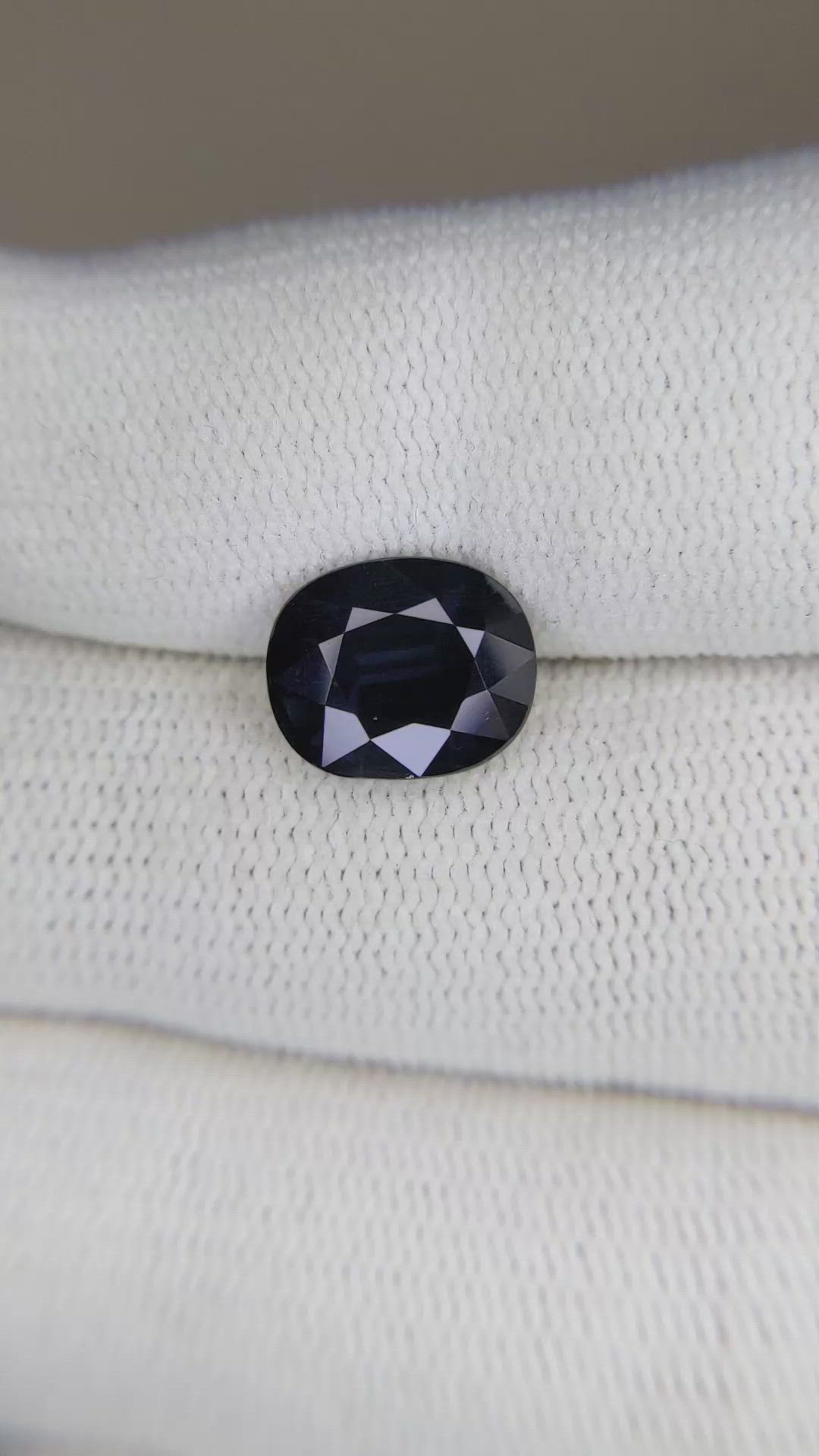 3.26 Ct. Blue Sapphire from Madagascar Size Video