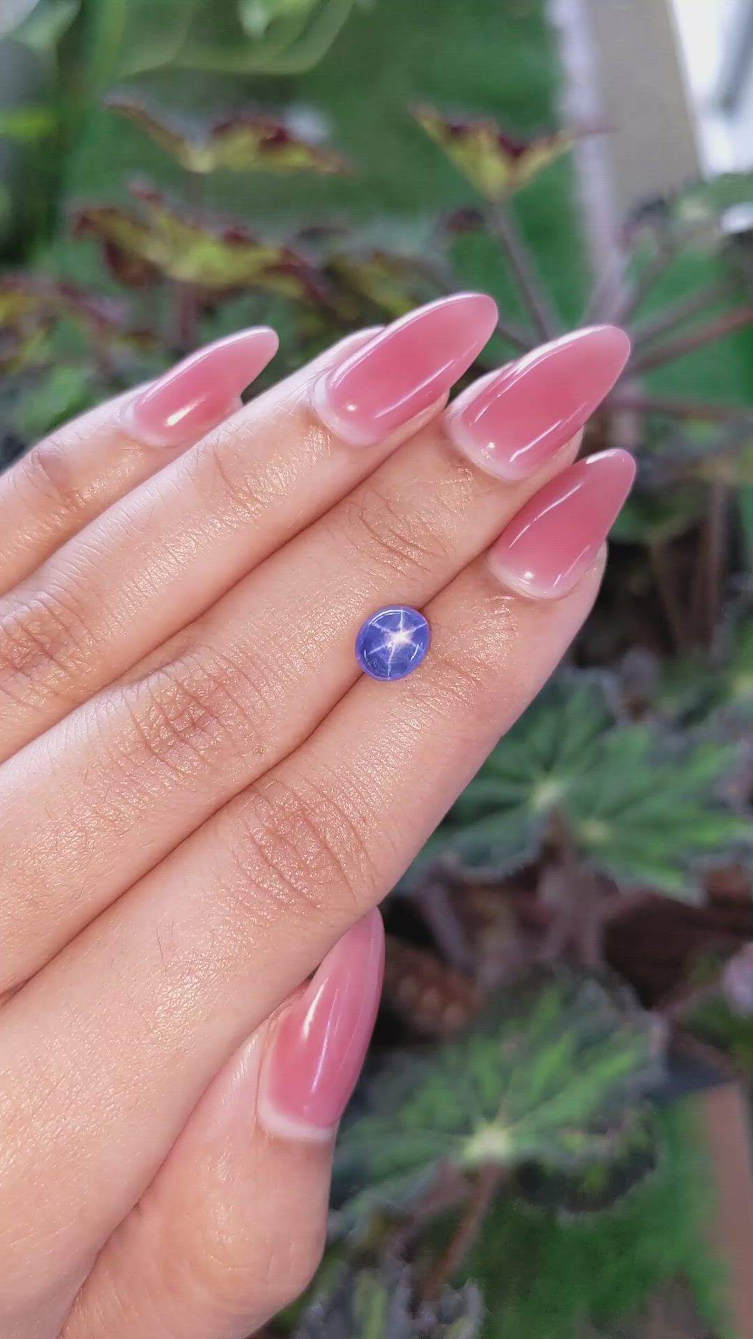 3.06 Ct. Blue Star Sapphire from Ceylon (Sri Lanka) Size Video