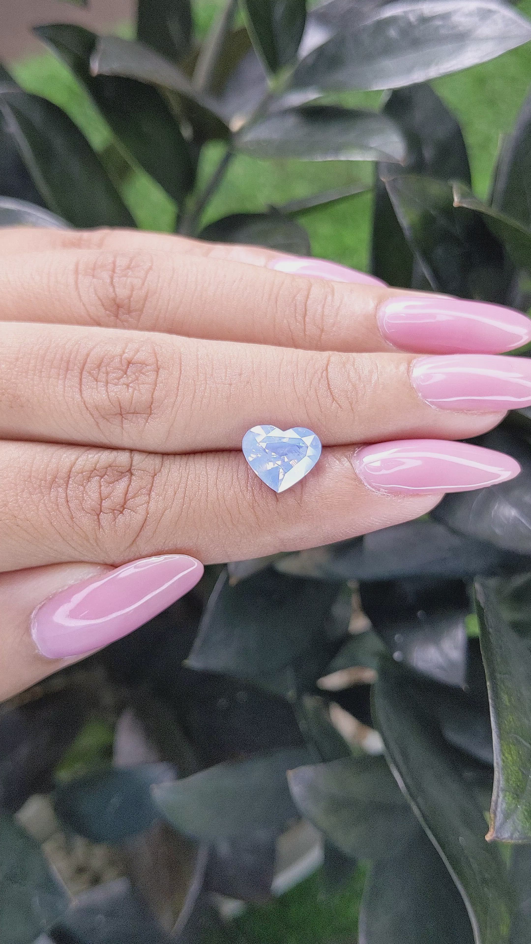 3.05 Ct. Blue Sapphire from Ceylon (Sri Lanka) Size Video