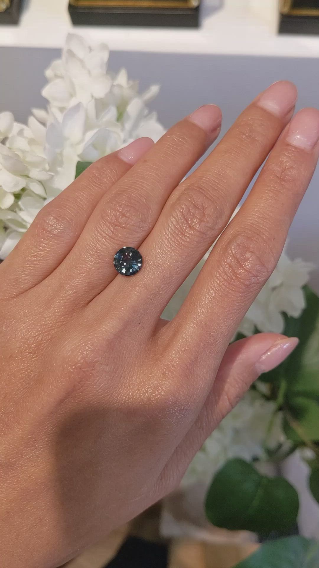 1.99 Ct. Green Sapphire from Madagascar Size Video