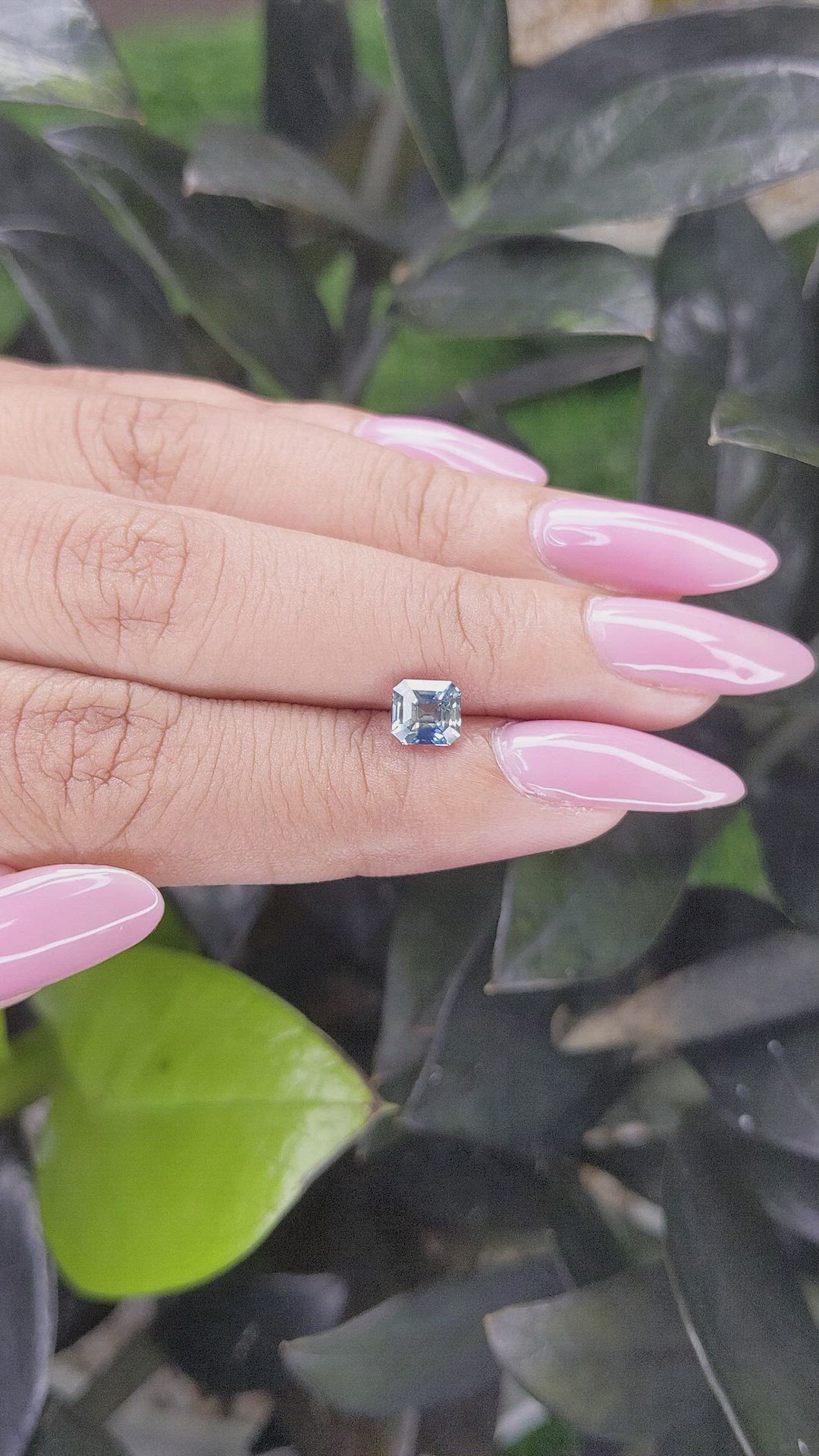 1.12 Ct. Bi Color Sapphire from Madagascar Size Video