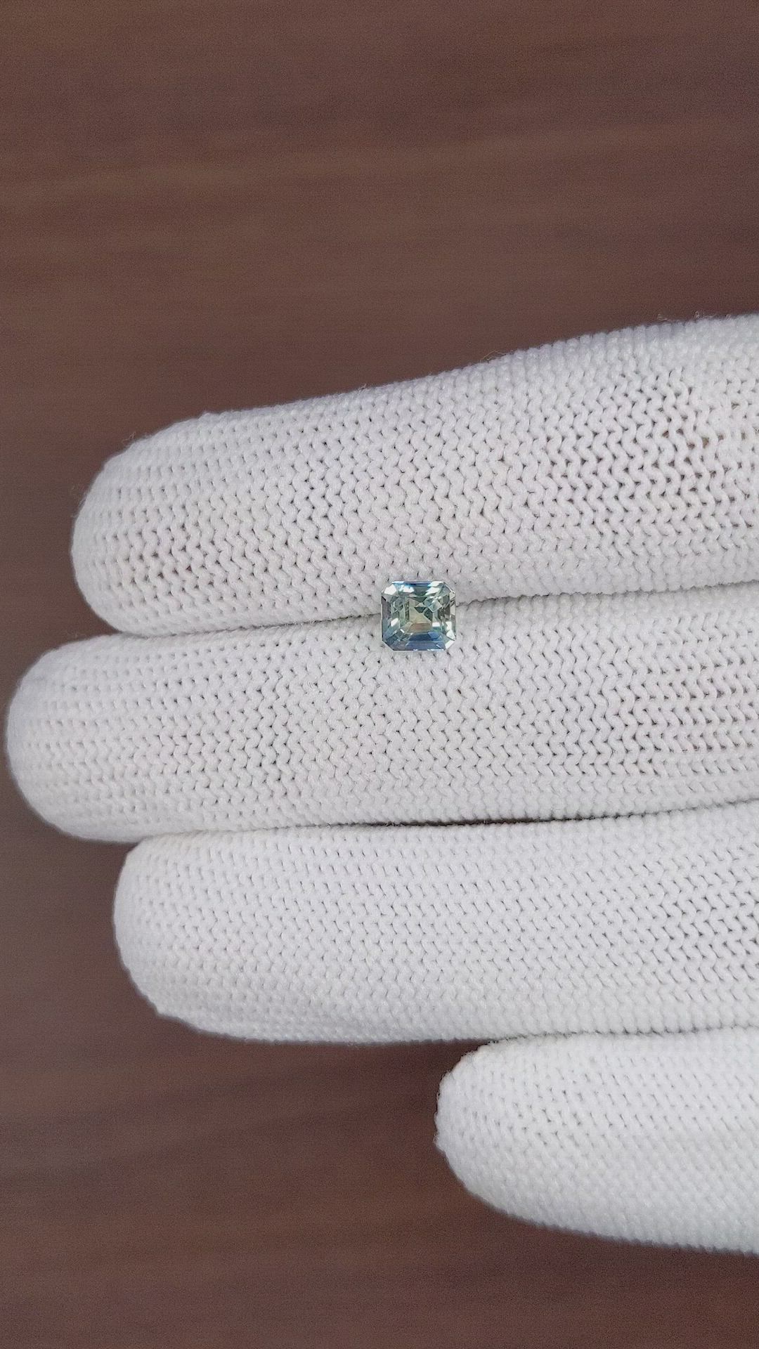 1.12 Ct. Bi Color Sapphire from Madagascar Size Video