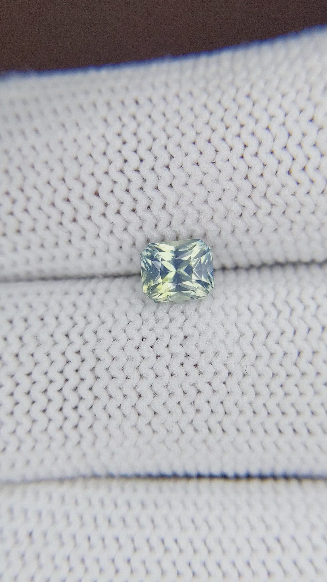 1.05 Ct. Bi Color Sapphire from Madagascar Size Video