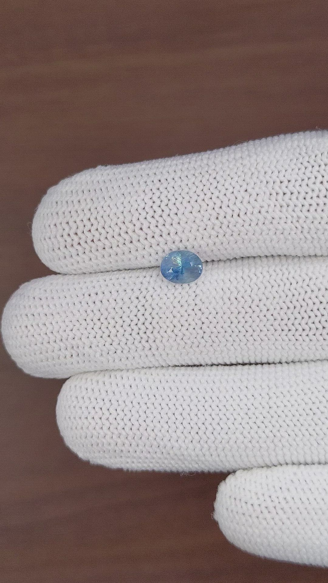 1.19 Ct. Blue Sapphire from Madagascar Size Video