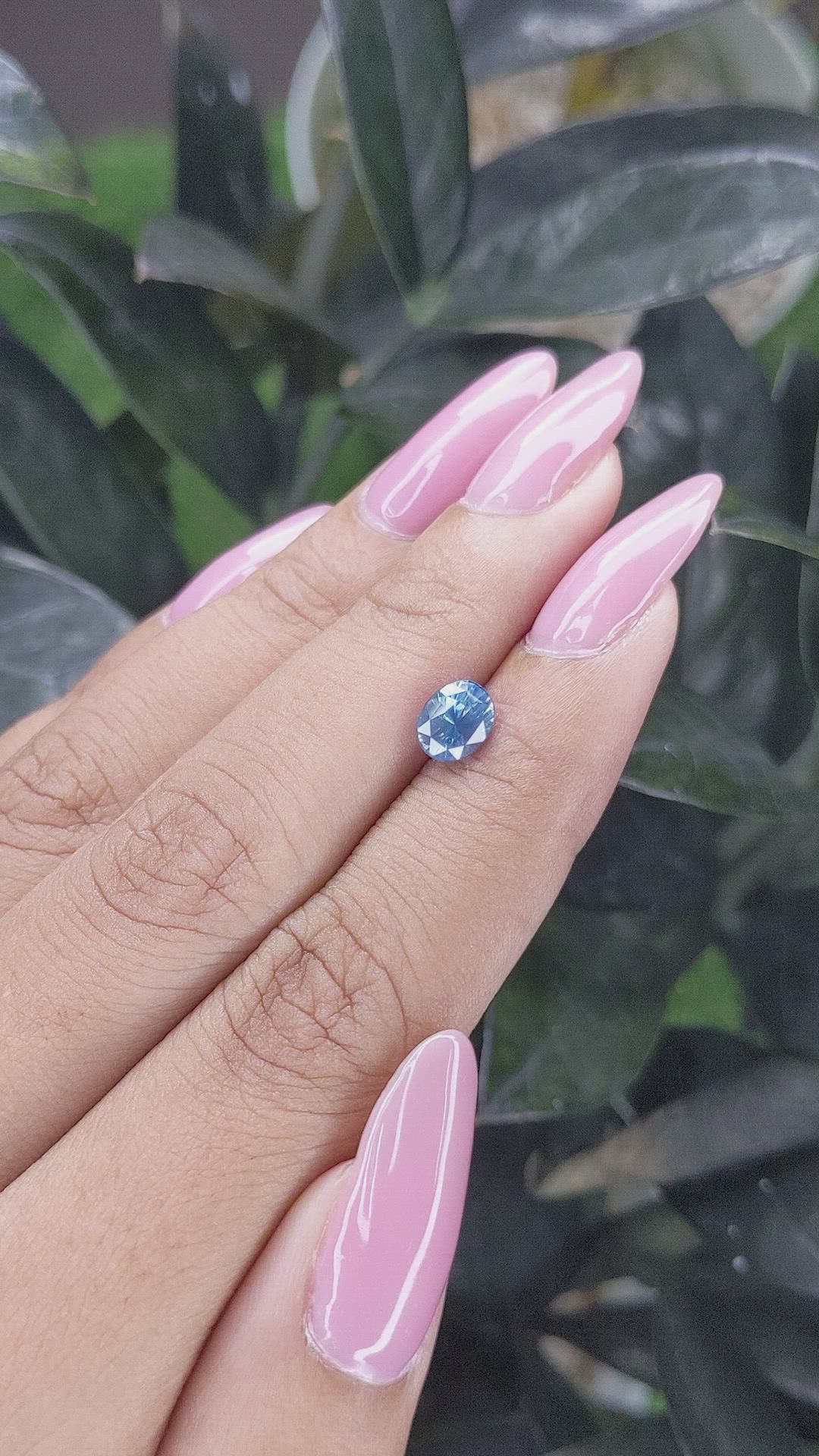 1.19 Ct. Blue Sapphire from Madagascar Size Video