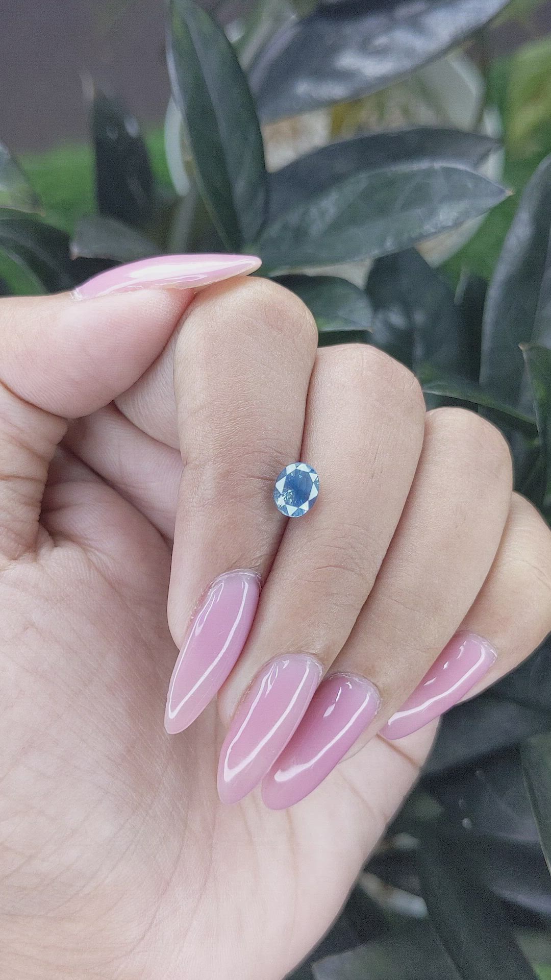 1.19 Ct. Blue Sapphire from Madagascar Size Video