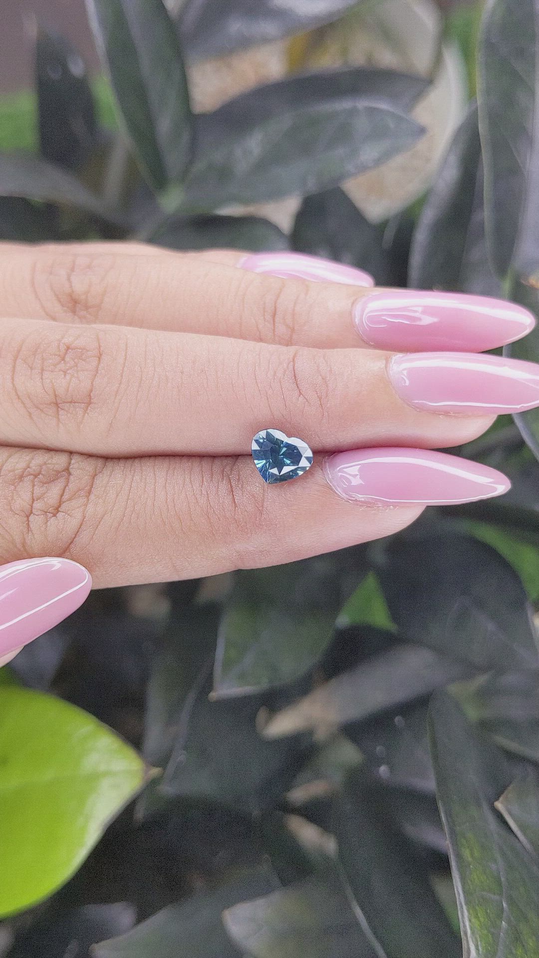 1.55 Ct. Bi Color Sapphire from Madagascar Size Video