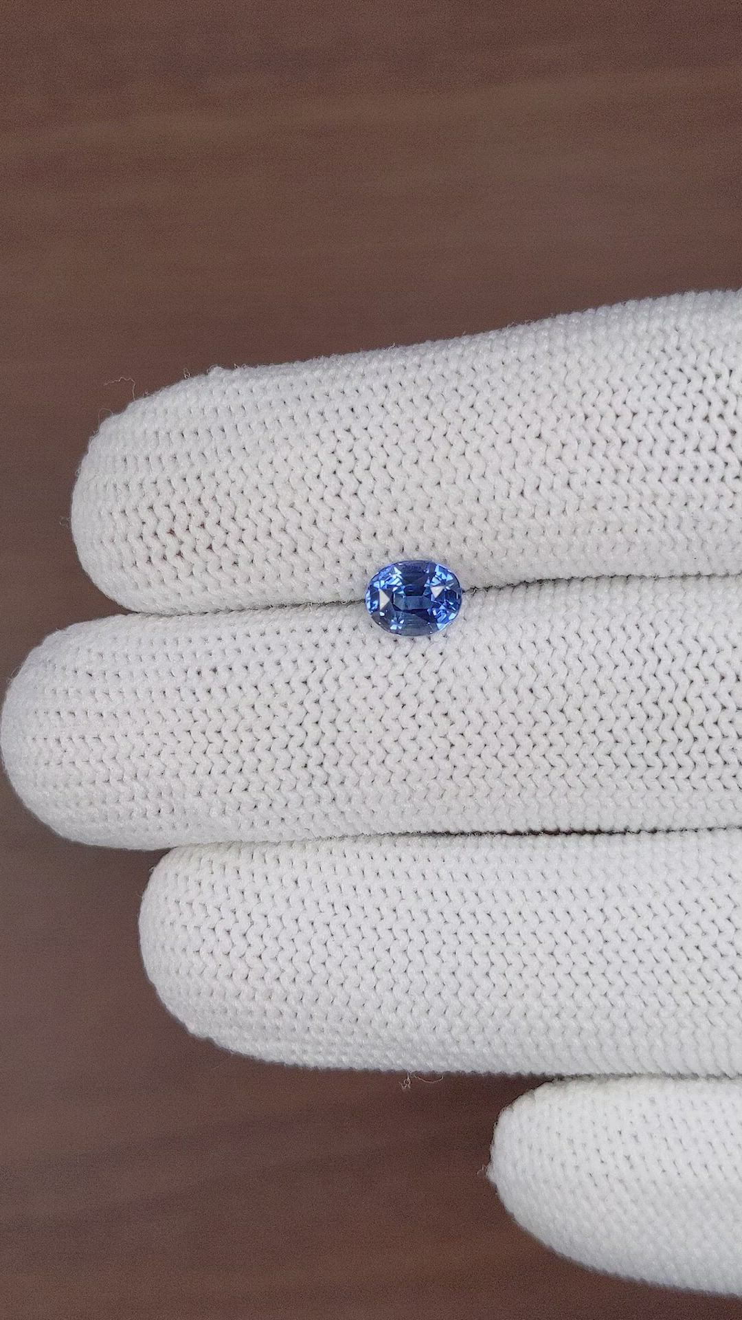 1.16 Ct. Blue Sapphire from Madagascar Size Video