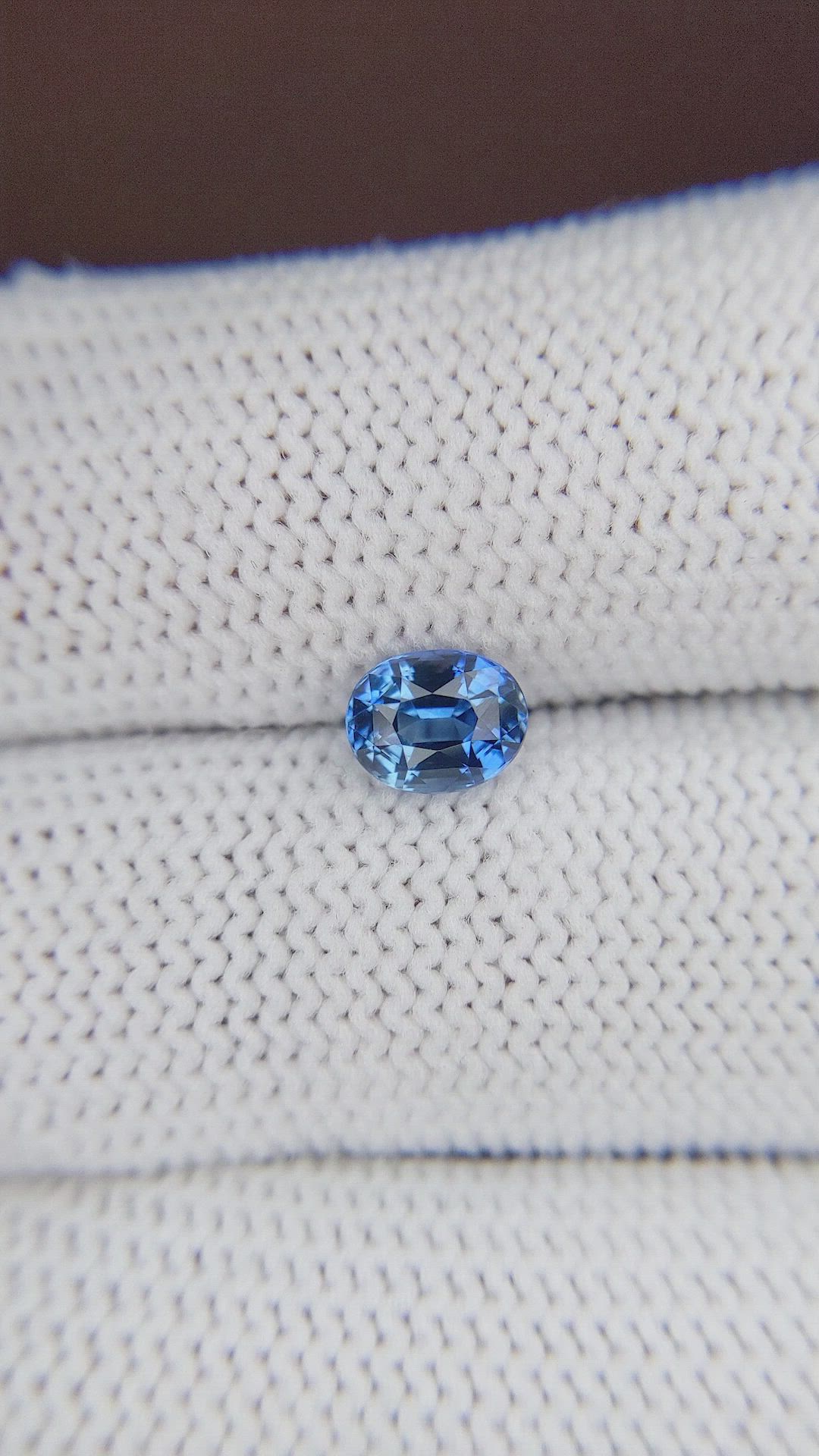 1.16 Ct. Blue Sapphire from Madagascar Size Video