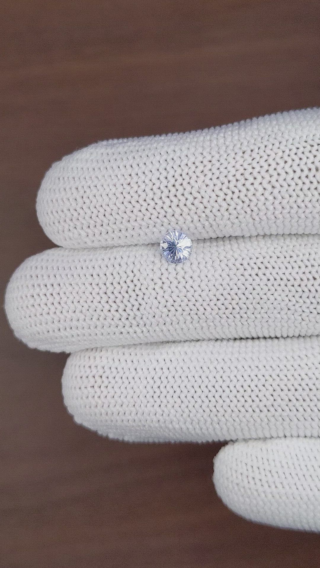 0.68 Ct. Blue Sapphire from Madagascar Size Video