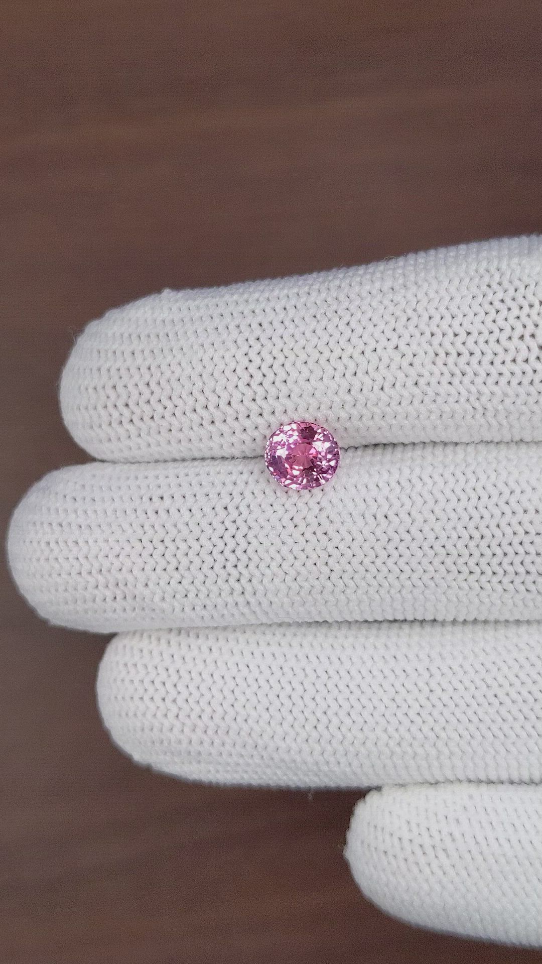 1.87 Ct. Purplish Pink Sapphire from Tanzania Size Video