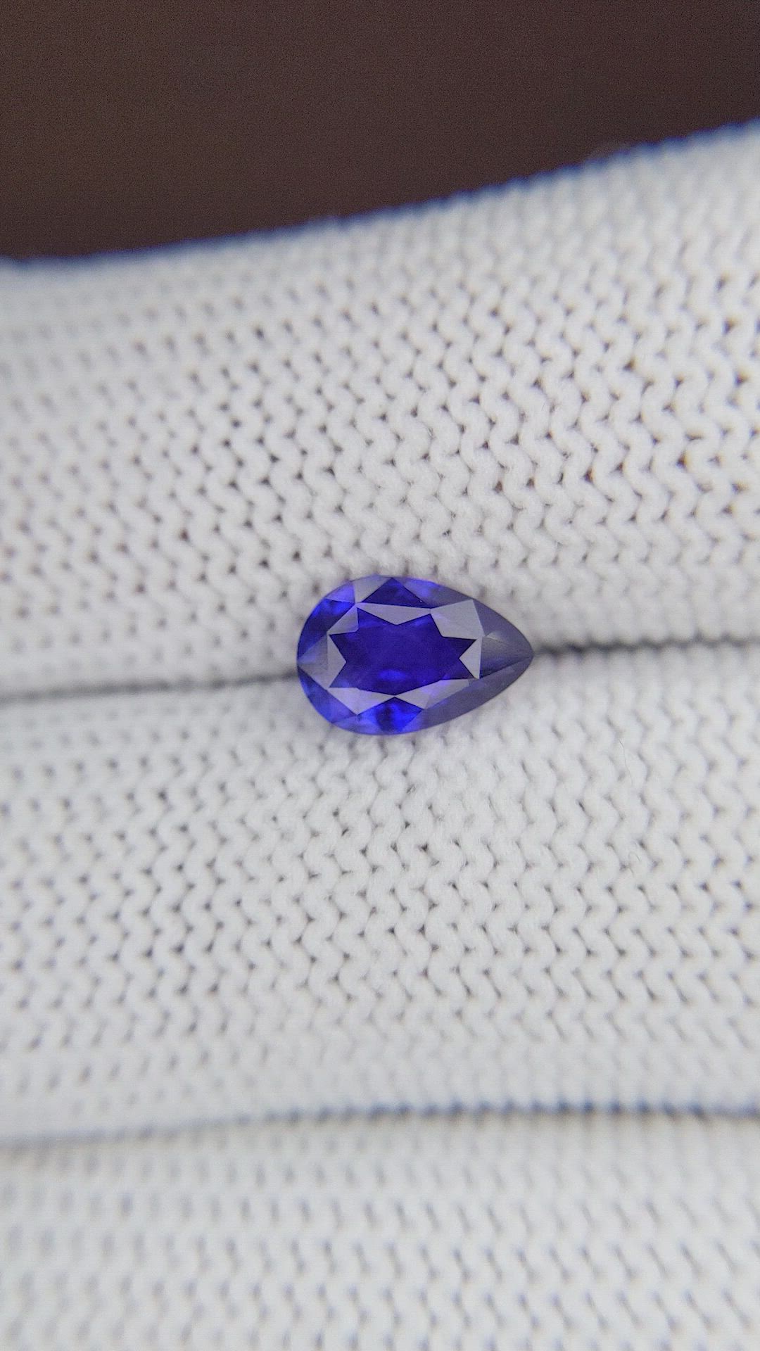 1.54 Ct. Blue Sapphire from Madagascar Size Video