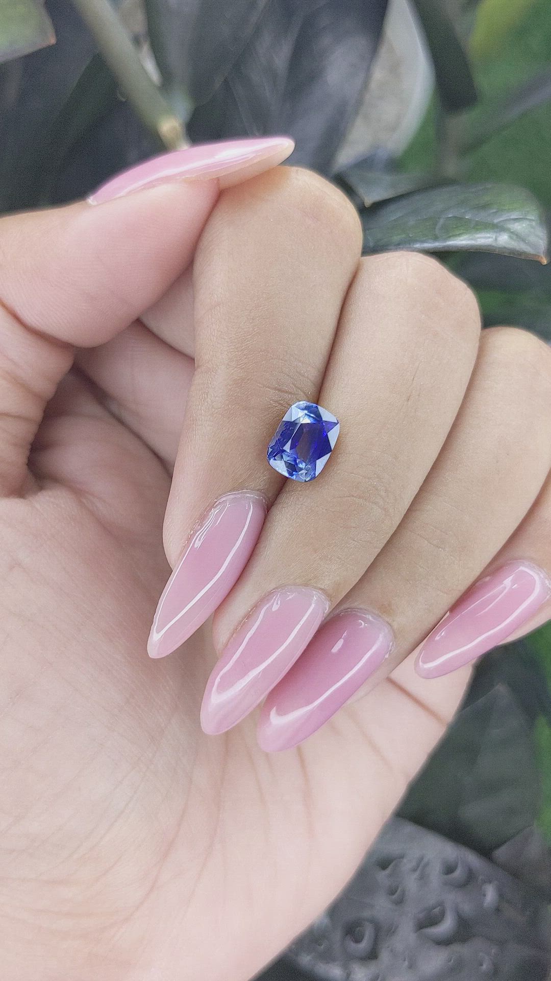 2.32 Ct. Bi Color Sapphire from Tanzania Size Video