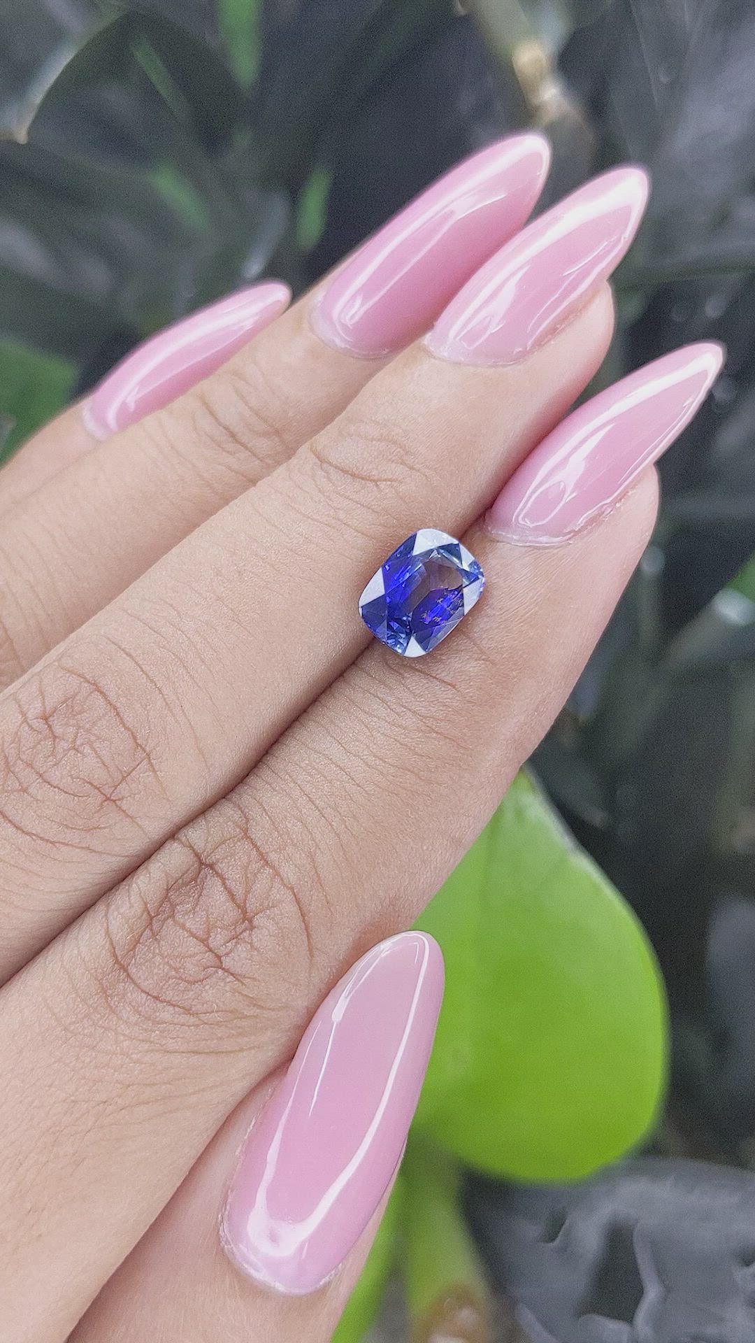2.32 Ct. Bi Color Sapphire from Tanzania Size Video