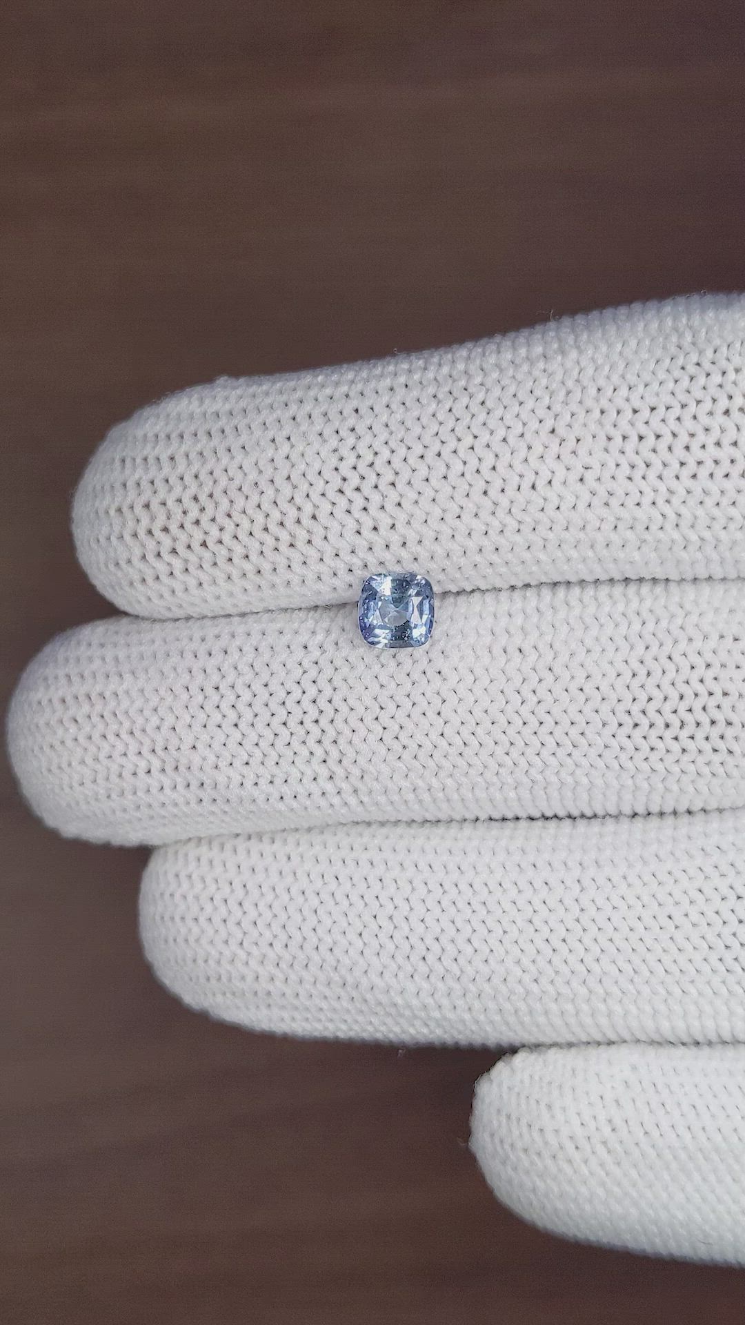0.92 Ct. Blue Sapphire from Ceylon (Sri Lanka) Size Video