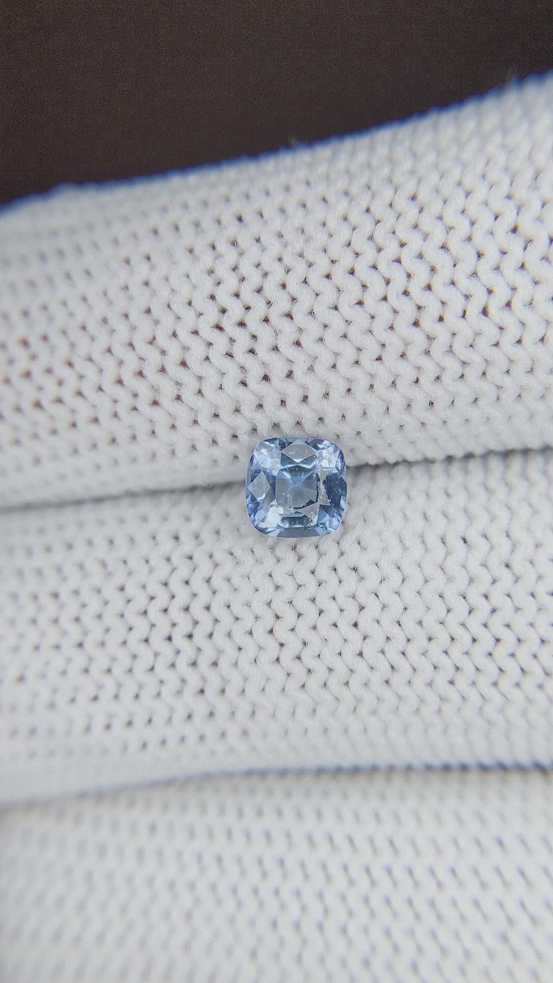 0.92 Ct. Blue Sapphire from Ceylon (Sri Lanka) Size Video