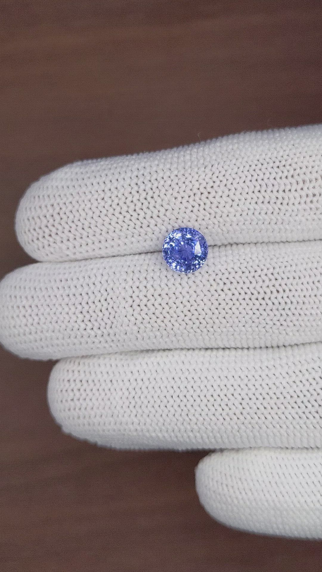 2.64 Ct. Blue Sapphire from Ceylon (Sri Lanka) Size Video