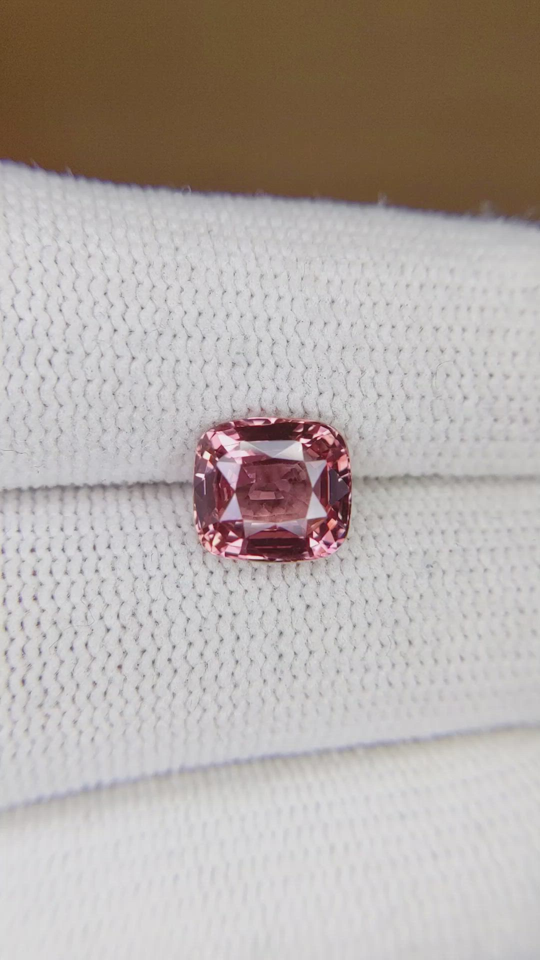 3.03 Ct. Padparadscha Sapphire from Madagascar Size Video