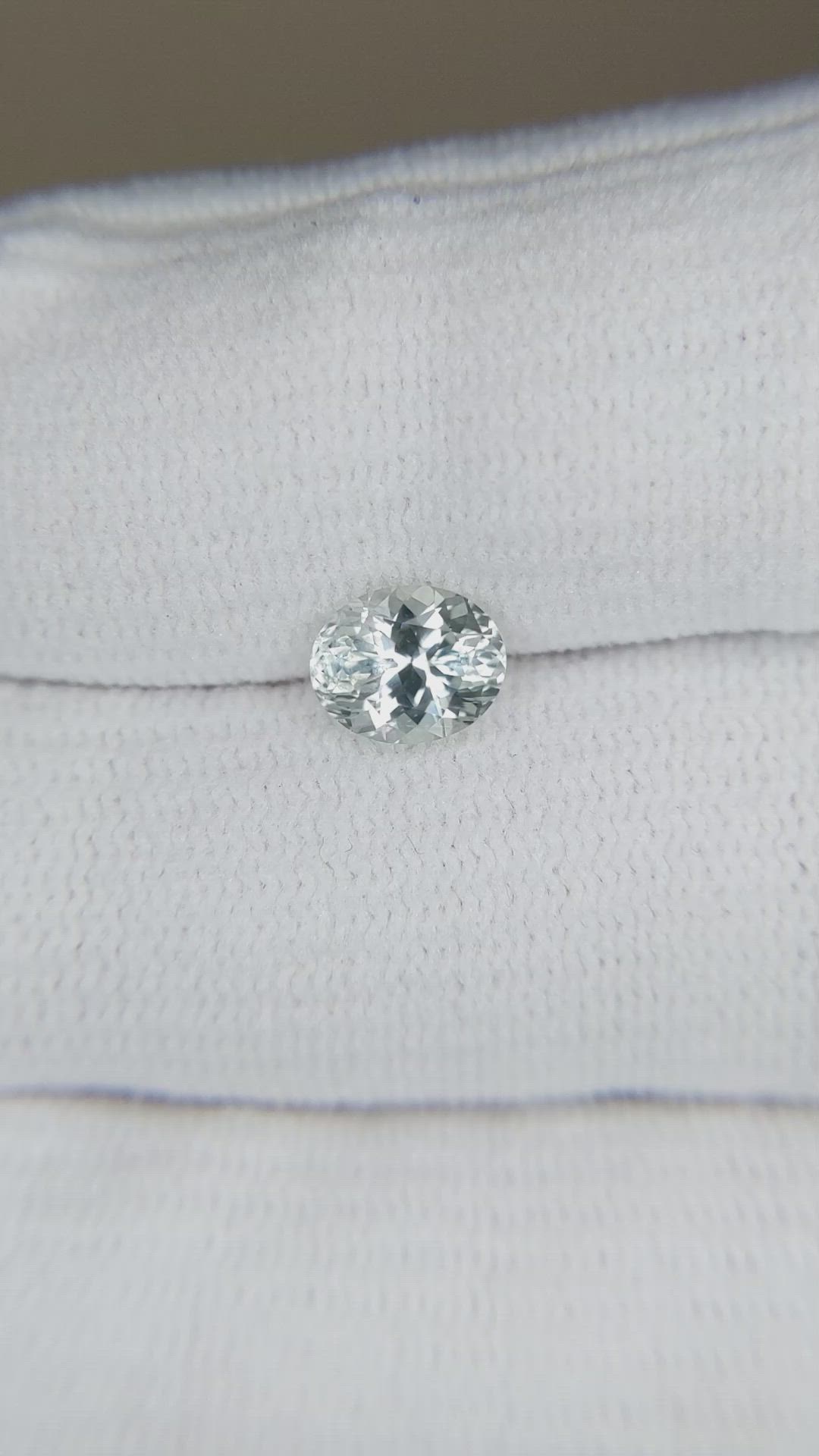 1.23 Ct. Blue Sapphire from Montana Size Video