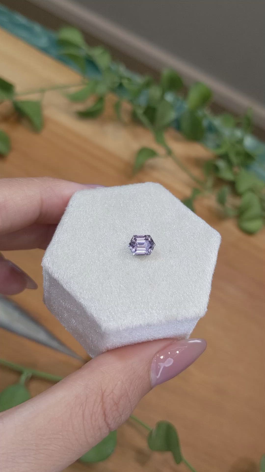 1.27 Ct. Pink Sapphire from Montana Size Video