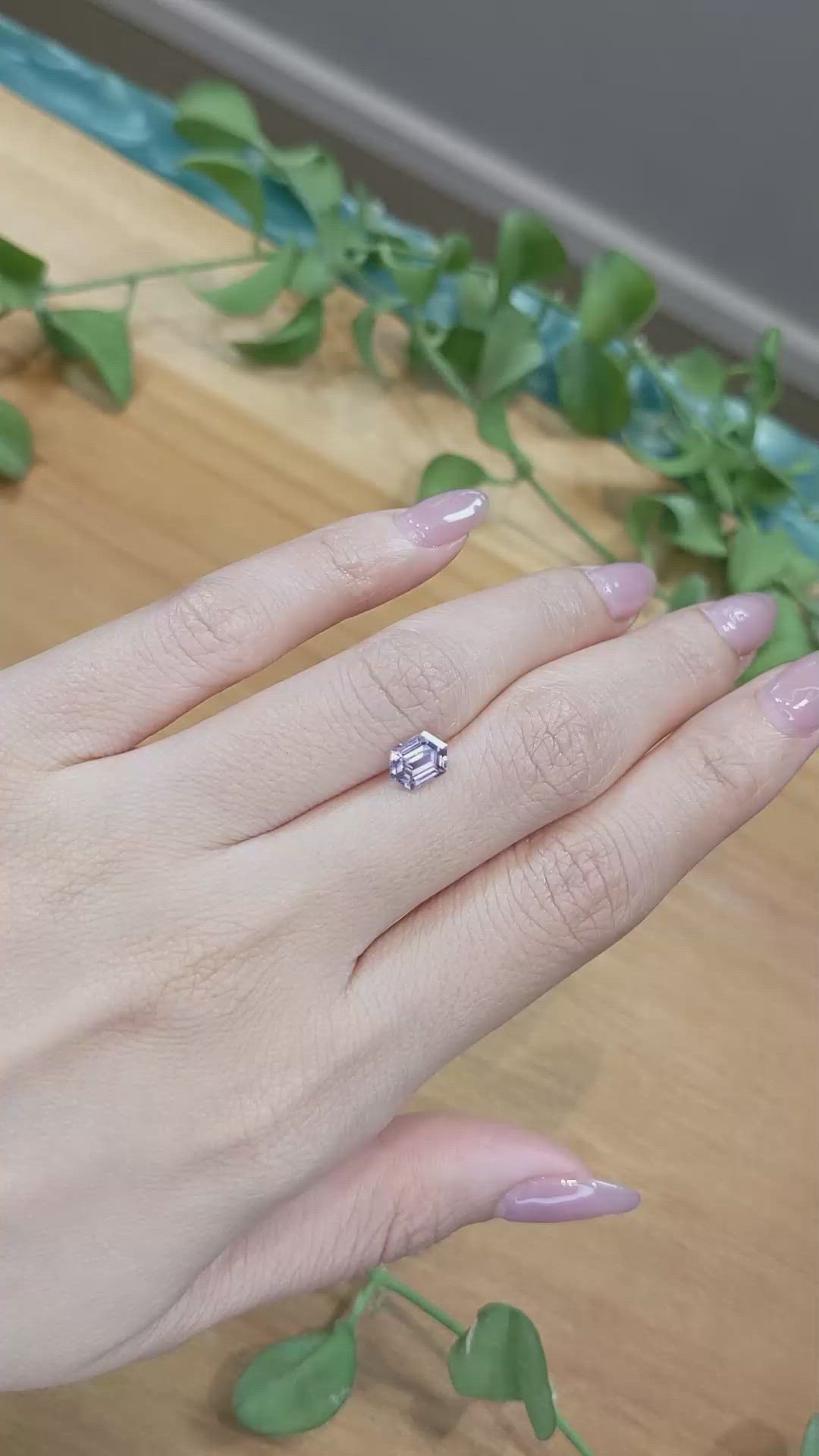 1.27 Ct. Pink Sapphire from Montana Size Video