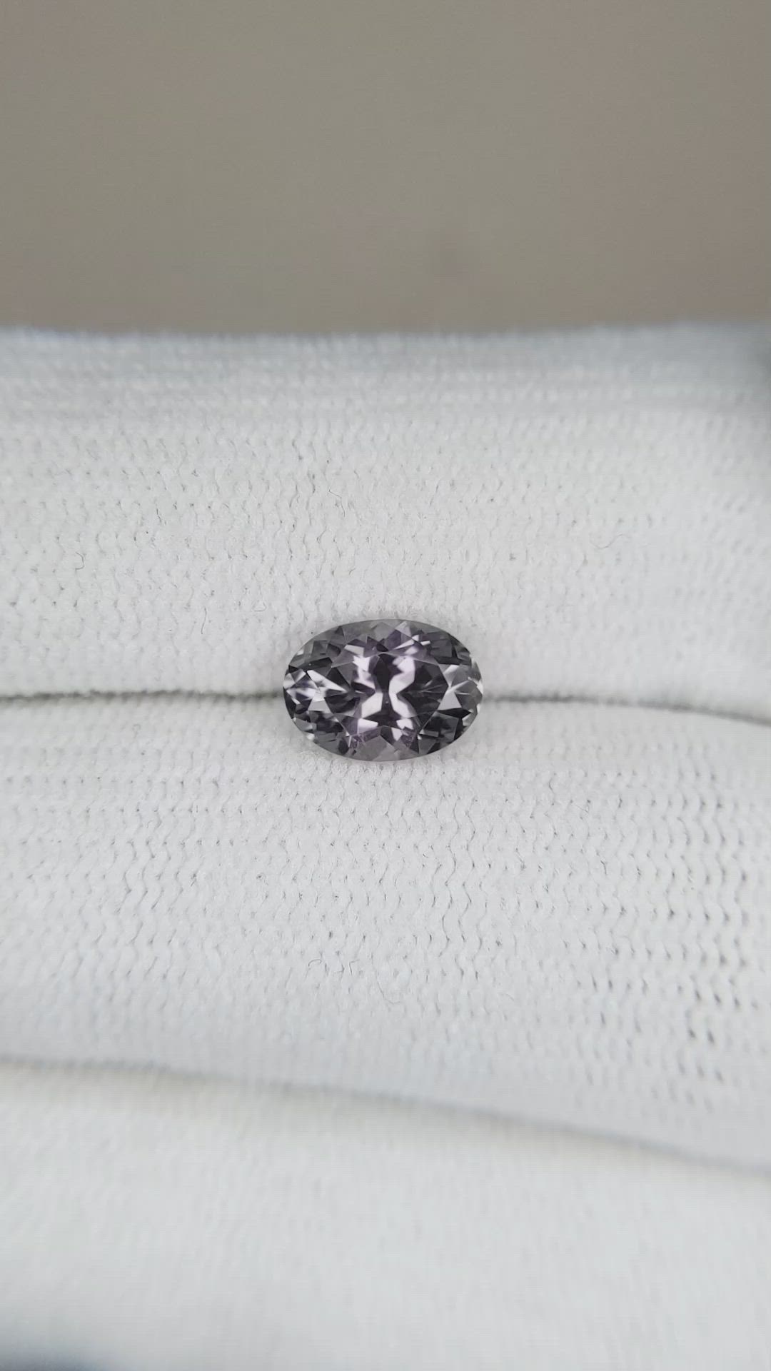 1.30 Ct. Purple Sapphire from Montana Size Video