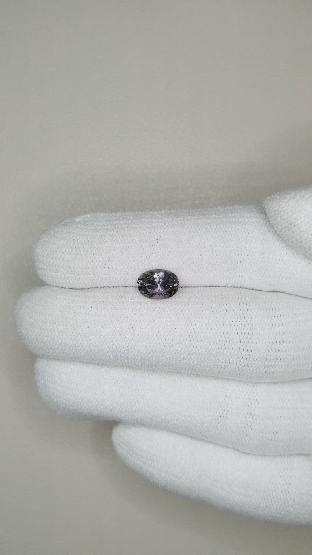1.30 Ct. Purple Sapphire from Montana Size Video