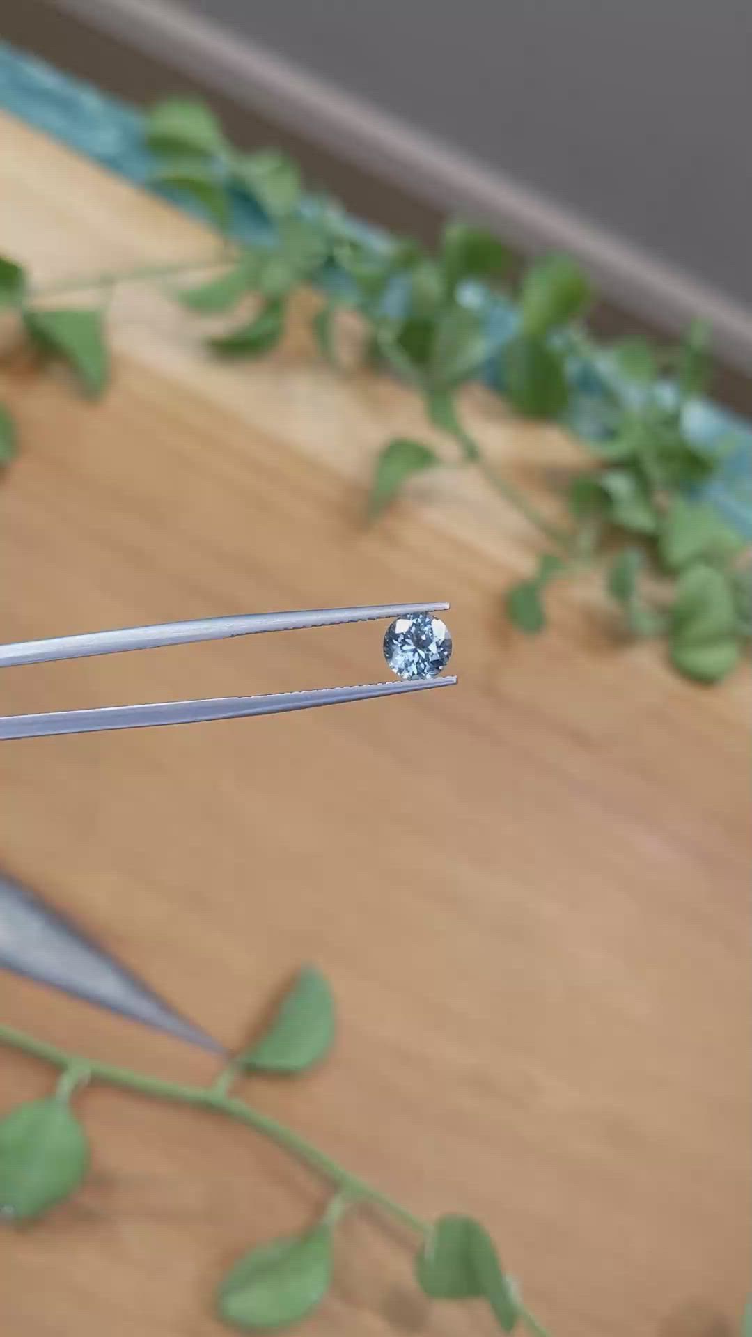 1.38 Ct. Blue Sapphire from Montana Size Video