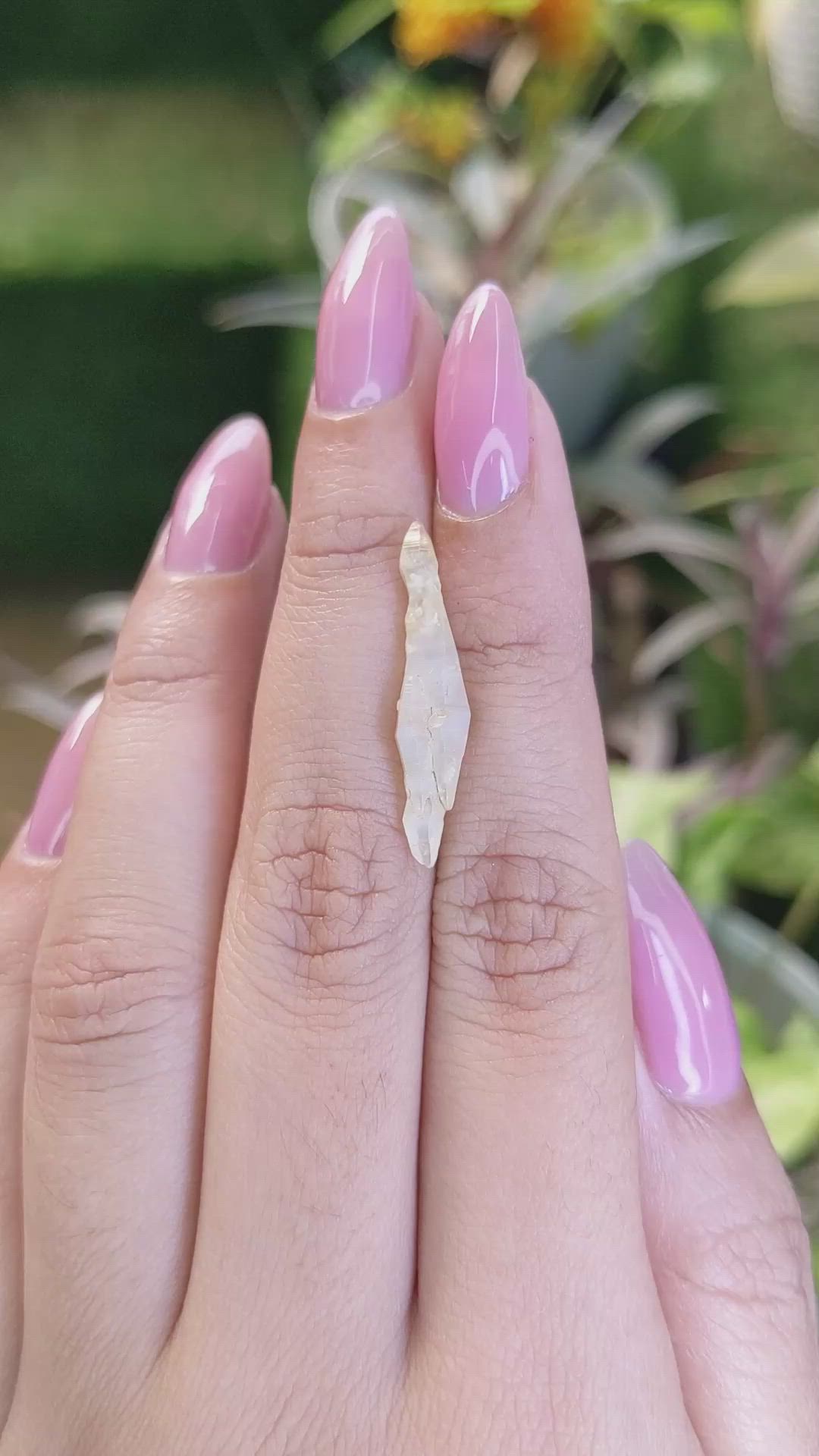 5.56 Ct. Yellow Sapphire Crystal from Ceylon (Sri Lanka) Size Video