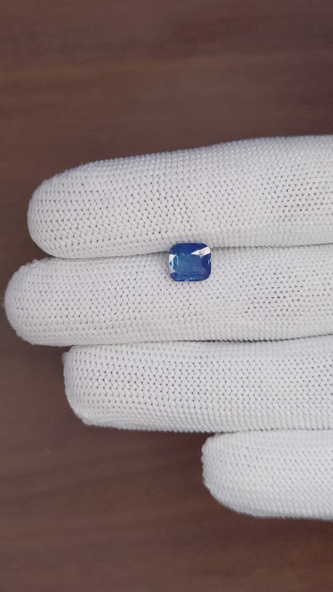 1.99 Ct. Blue Sapphire from Ceylon (Sri Lanka) Size Video