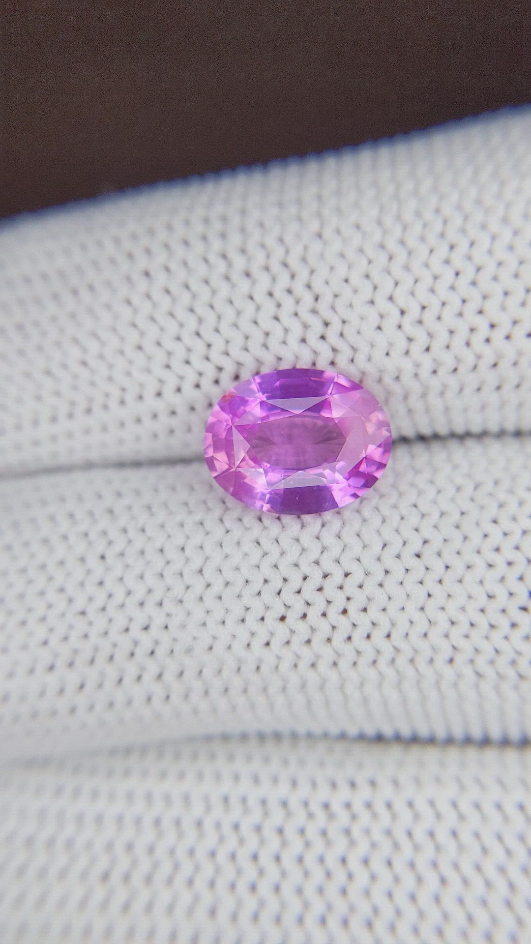 3.23 Ct. Pink Sapphire from Madagascar Size Video