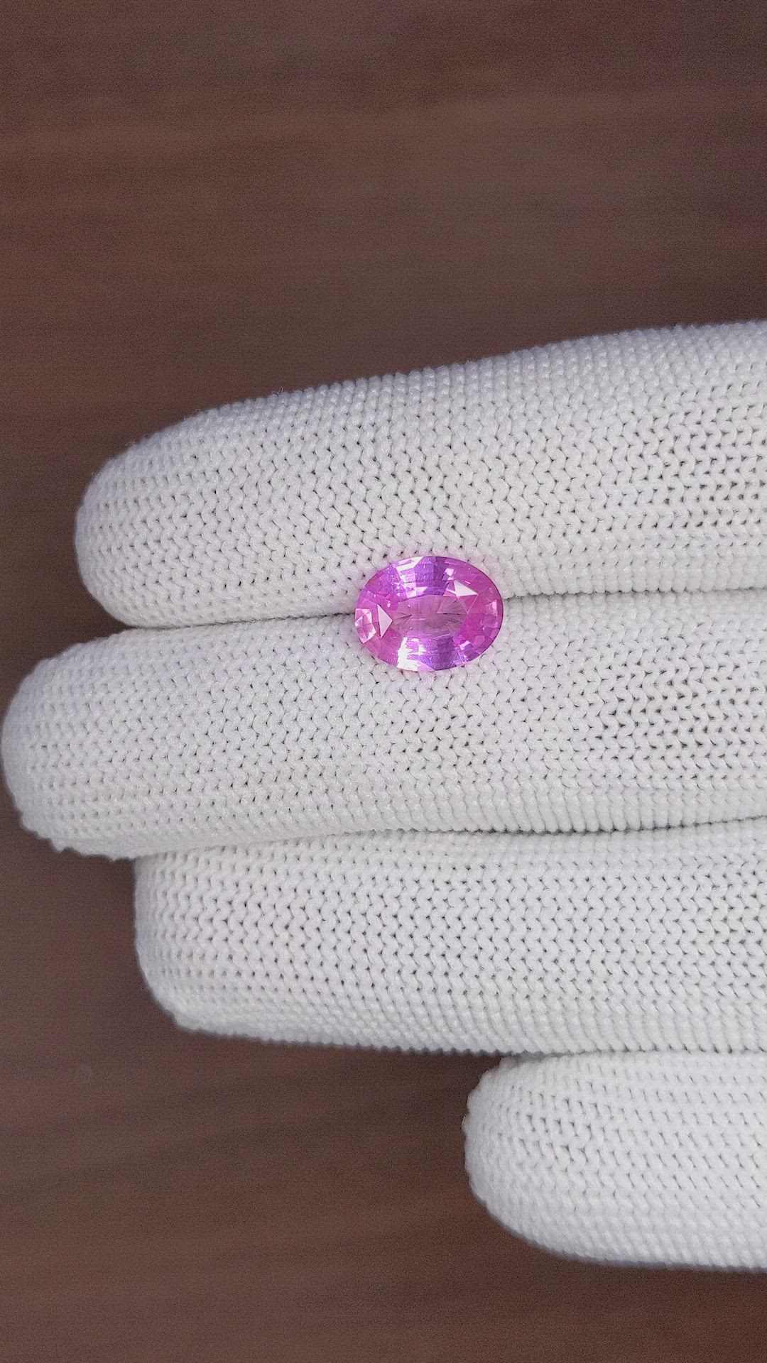 3.23 Ct. Pink Sapphire from Madagascar Size Video