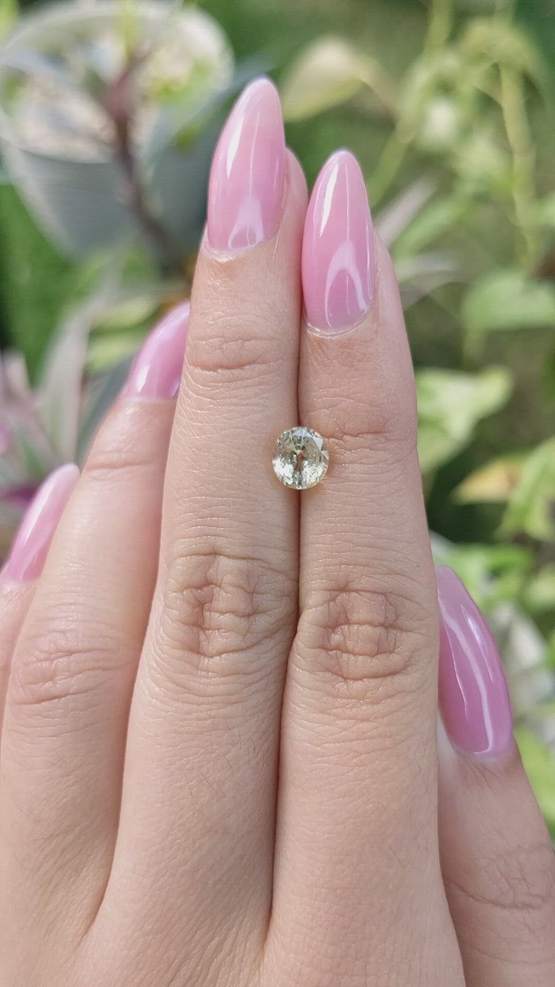 1.72 Ct. Yellow Sapphire from Ceylon (Sri Lanka) Size Video