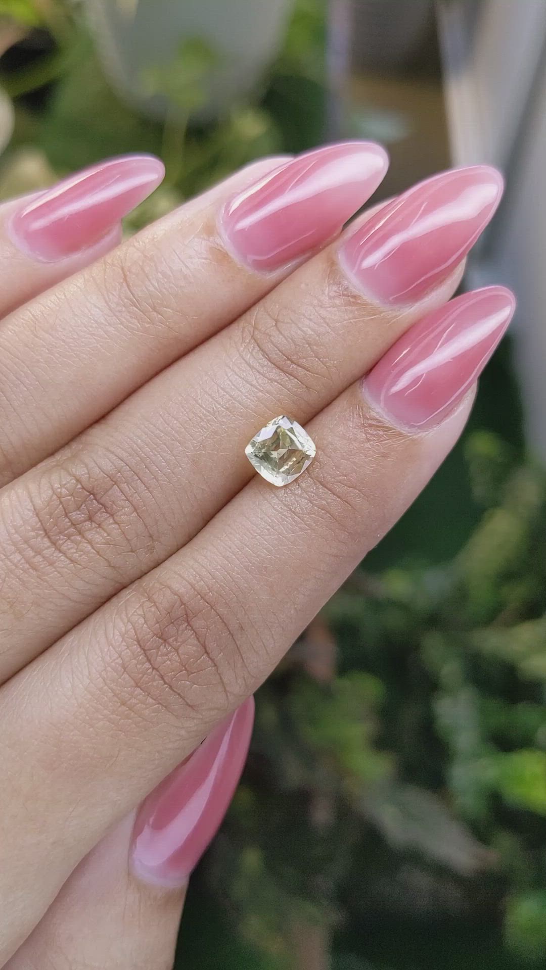 1.28 Ct. Yellow Sapphire from Ceylon (Sri Lanka) Size Video